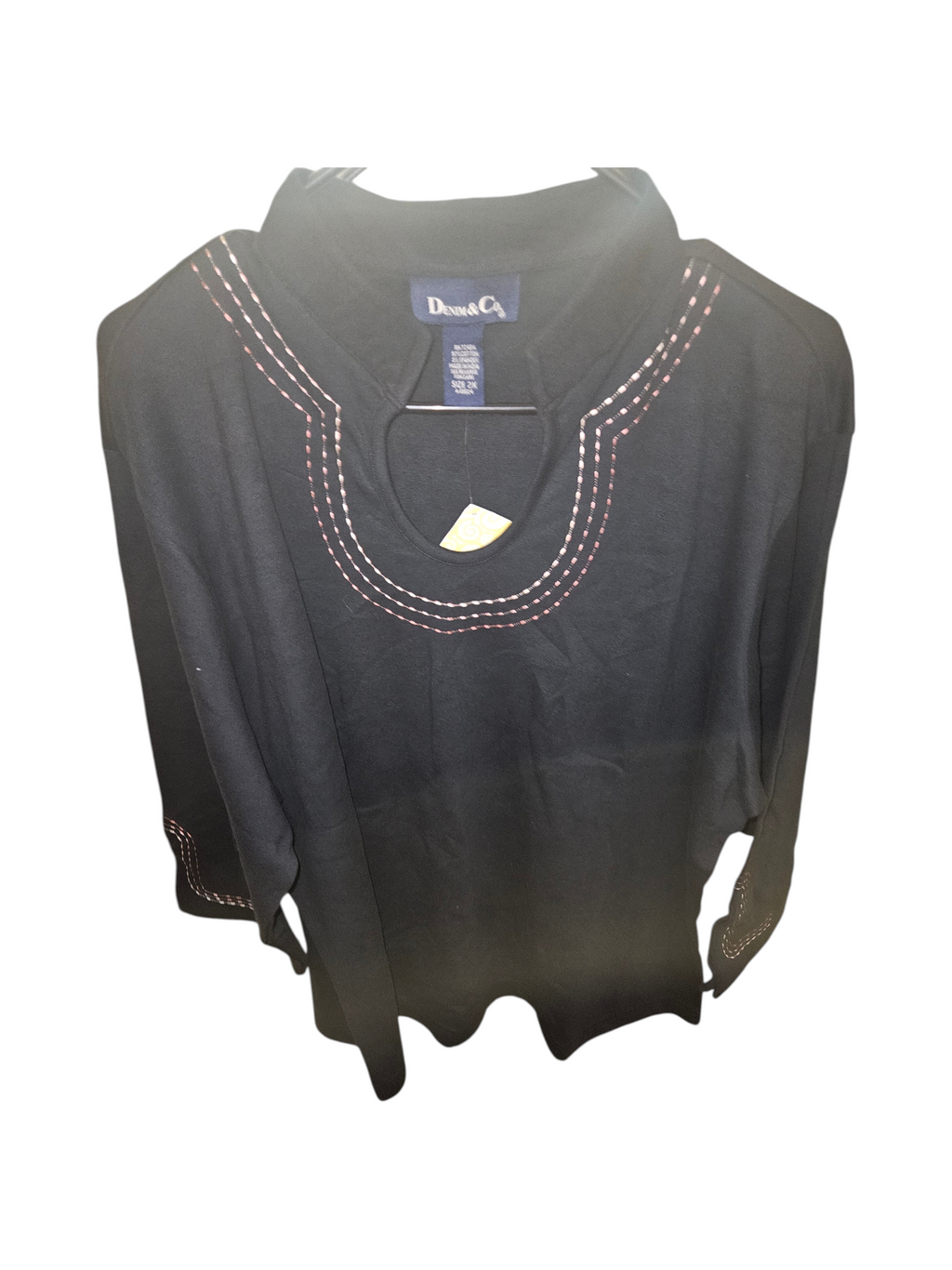 Denim & Co. Women's Long Sleeve Top Size 2X - Image 1