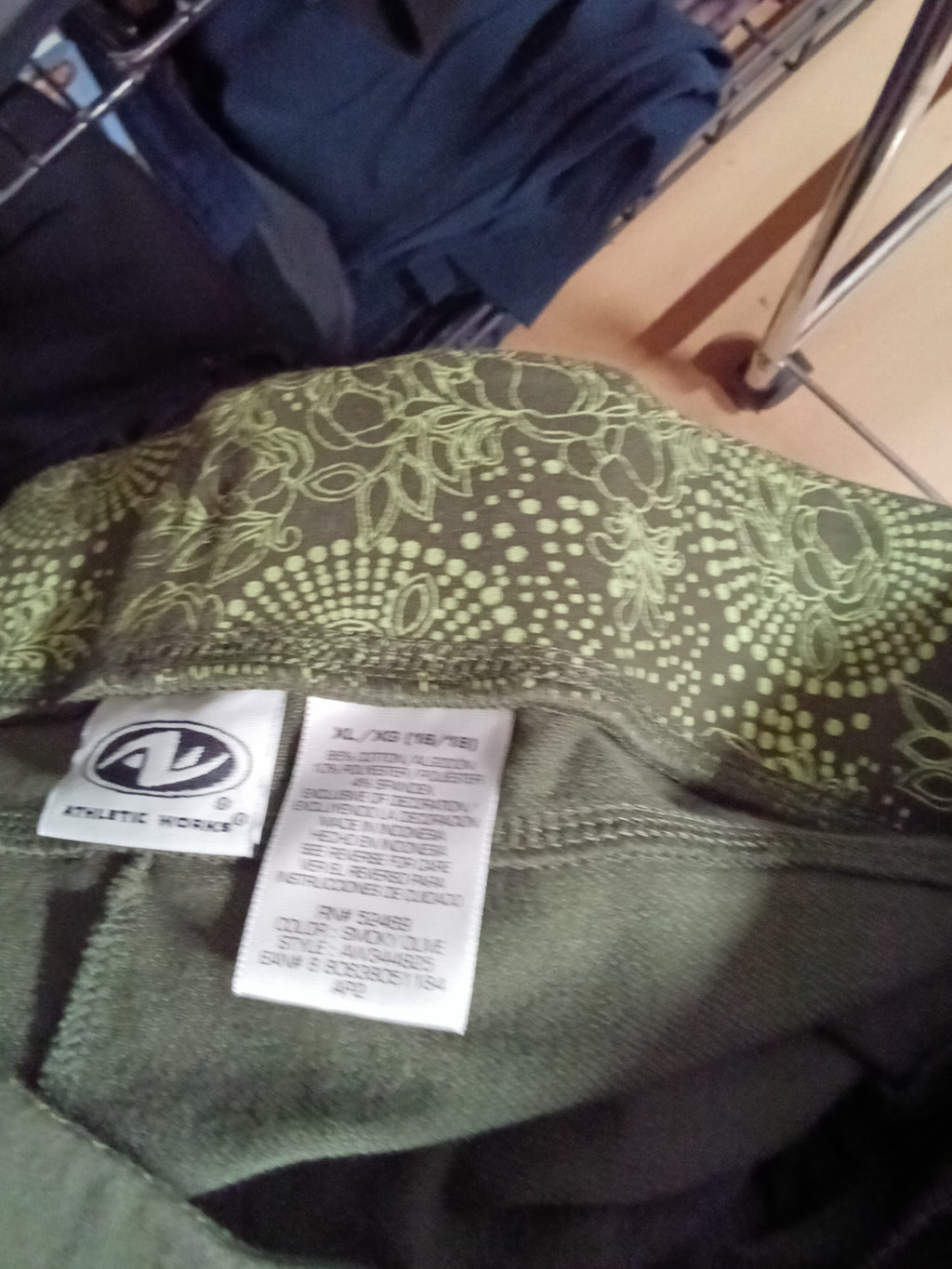 Athletic Works Olive Green XL Pants - Image 2