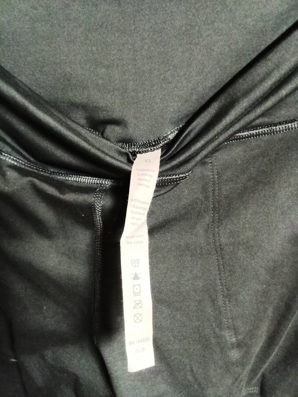 Women's Black Jogger Pants with Pockets - Image 3