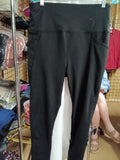 Shosho Black High-Waisted Leggings with Pockets - Image 1