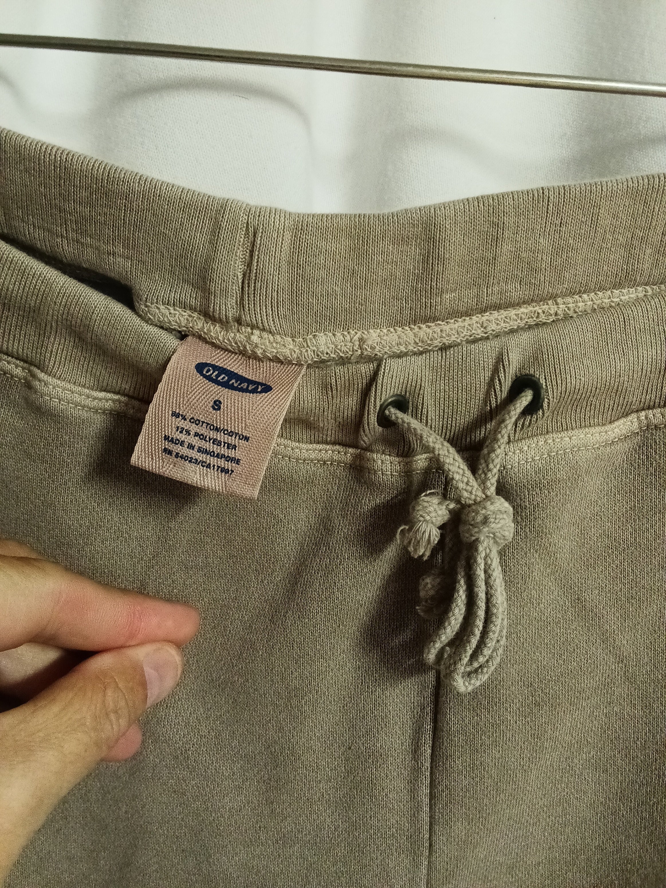Old Navy Beige Cargo Joggers with Drawstring Waist - Image 4