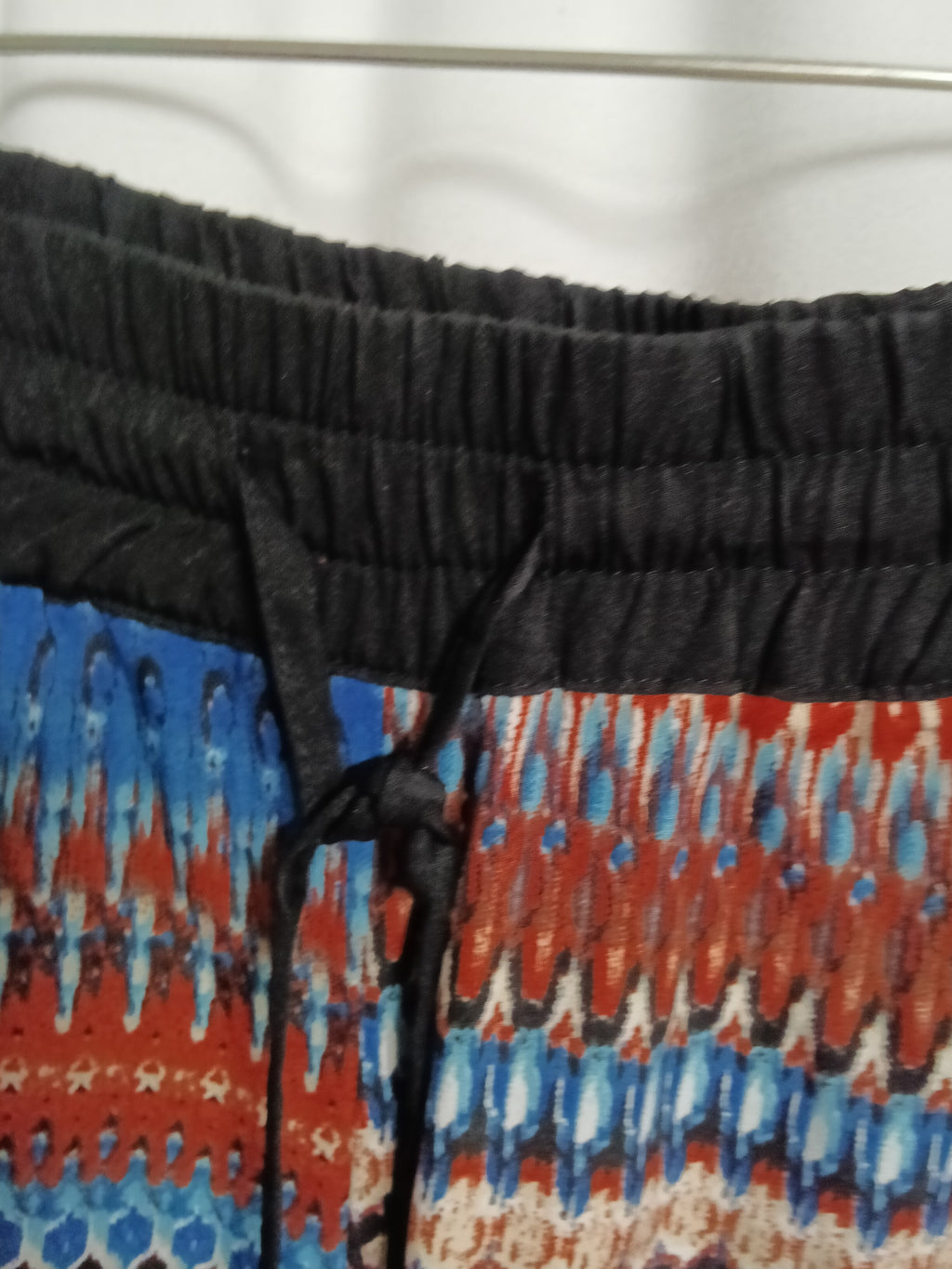 Ultra flirt Colorful Patterned Harlem Pants with  Drawstring Pants - Image 2
