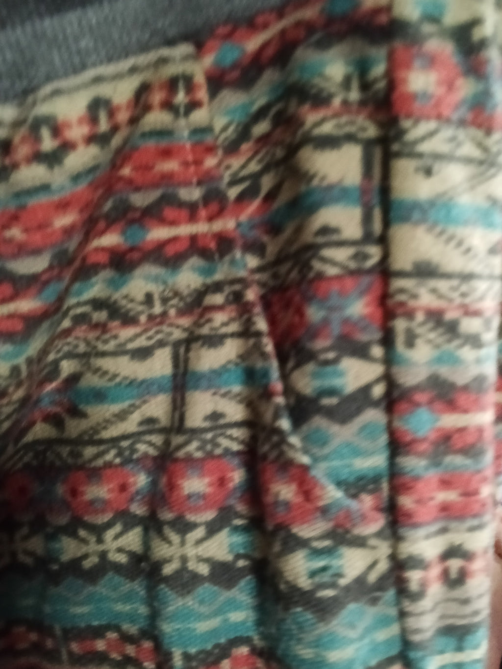 Kiss & Cry Patterned Jogger Pants with Drawstring Waist - Image 2