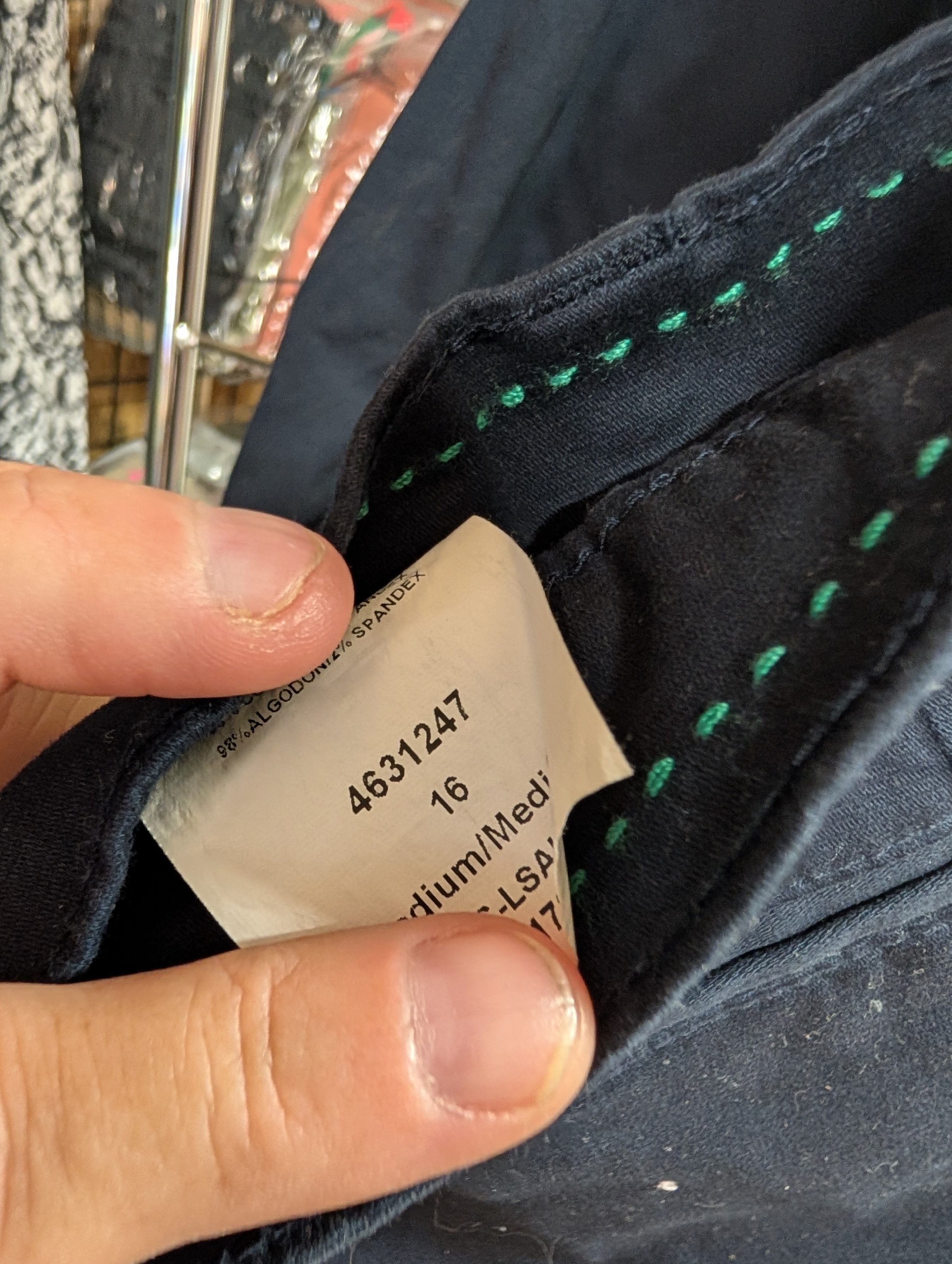 Lee Relaxed Fit Navy Pants - Image 4
