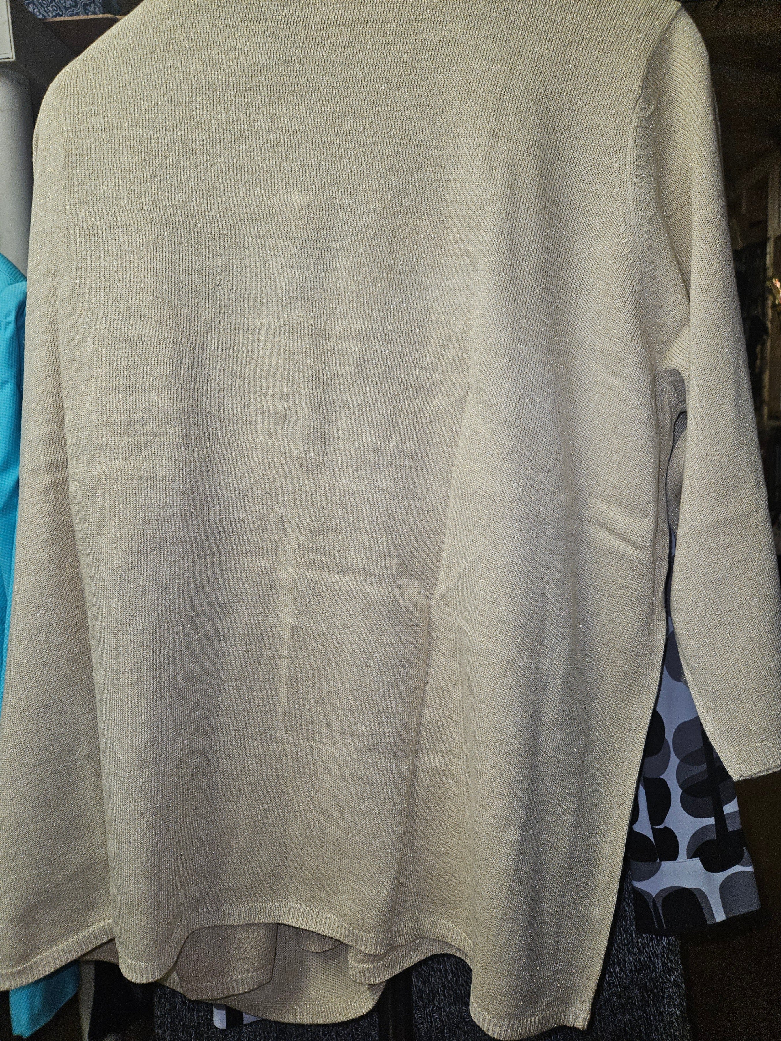 Susan Graver Embellished Cardigan Sweater 2X - Image 4