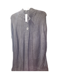 Black Knit Cardigan Sweater with Button Front - Image 1