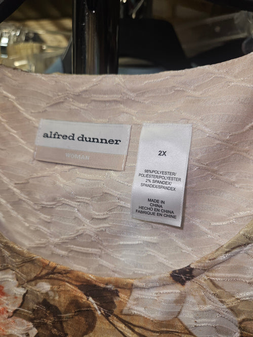 Alred Dunner Crew Neck Blouse - Image 2