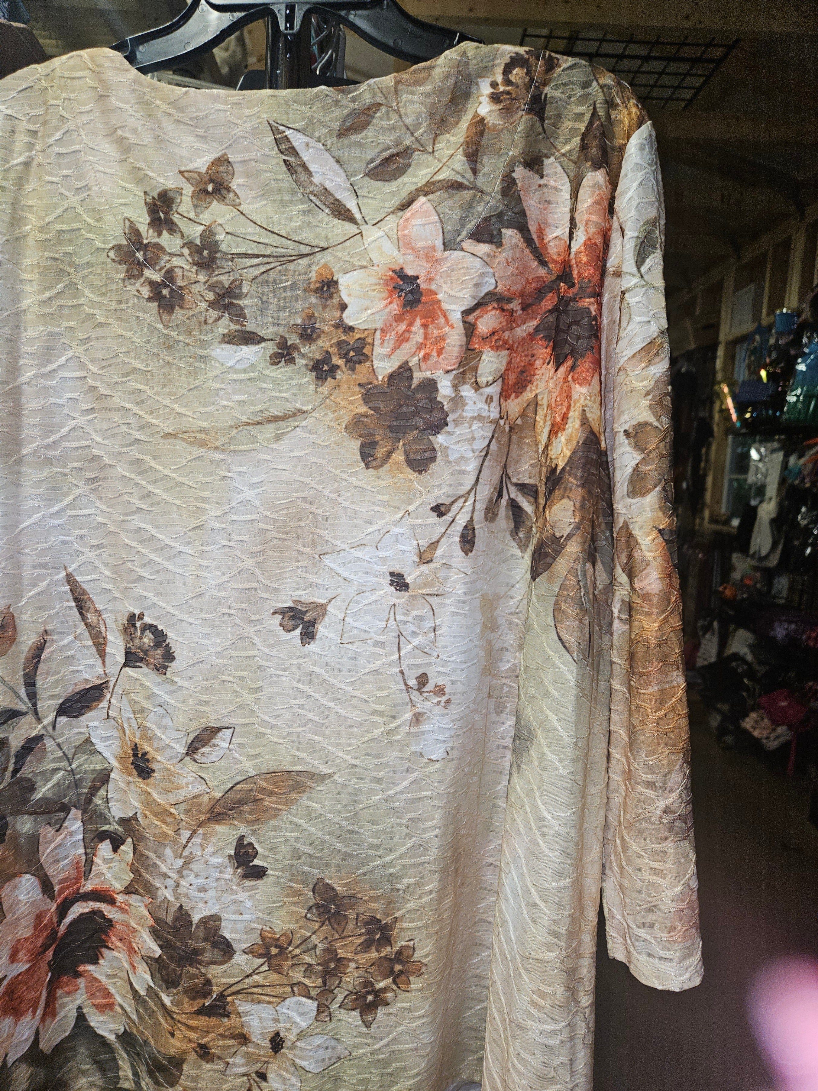 Alred Dunner Crew Neck Blouse - Image 3