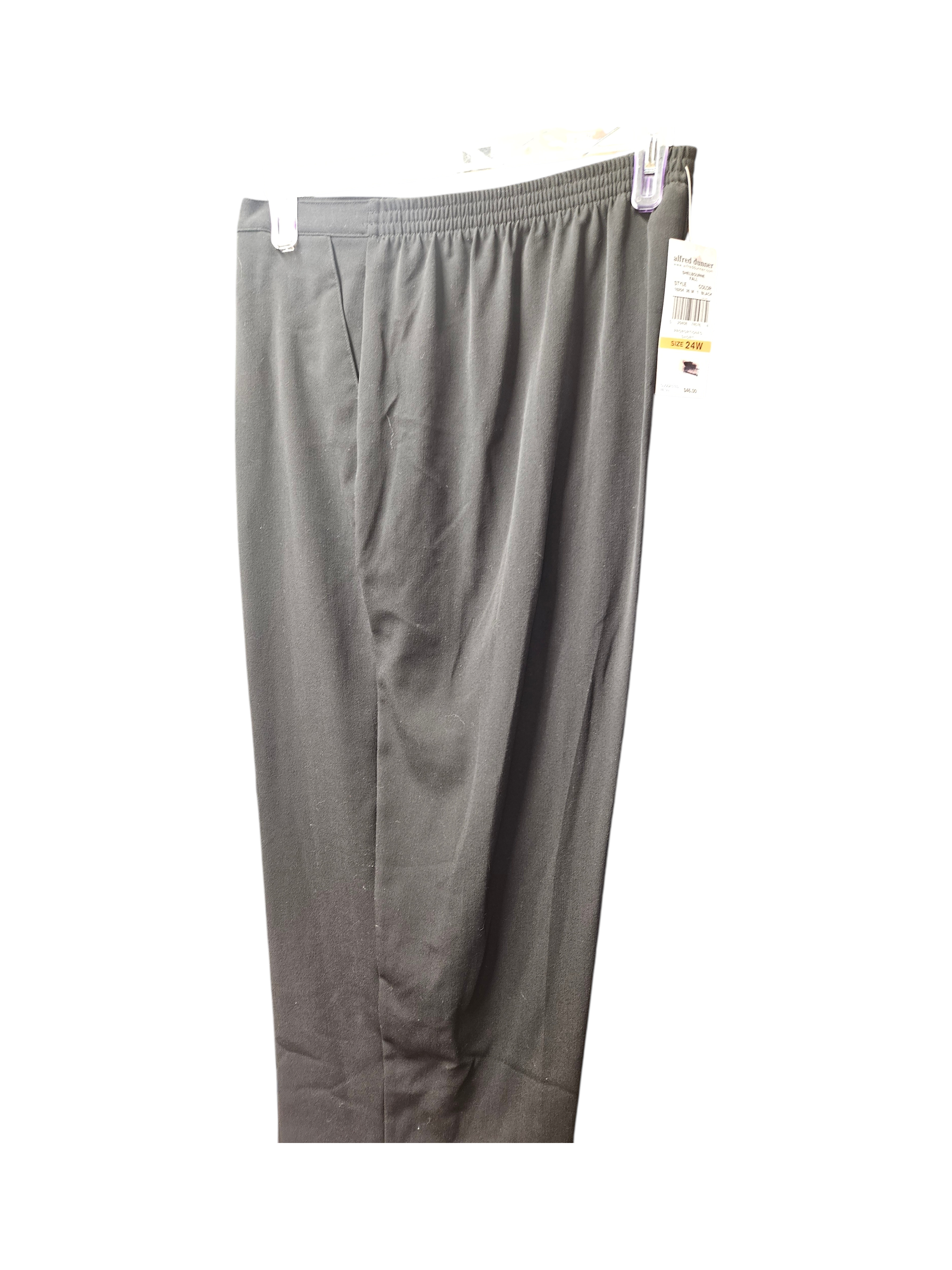 Alfred Dunner Black Pants Size 24W - Image 1