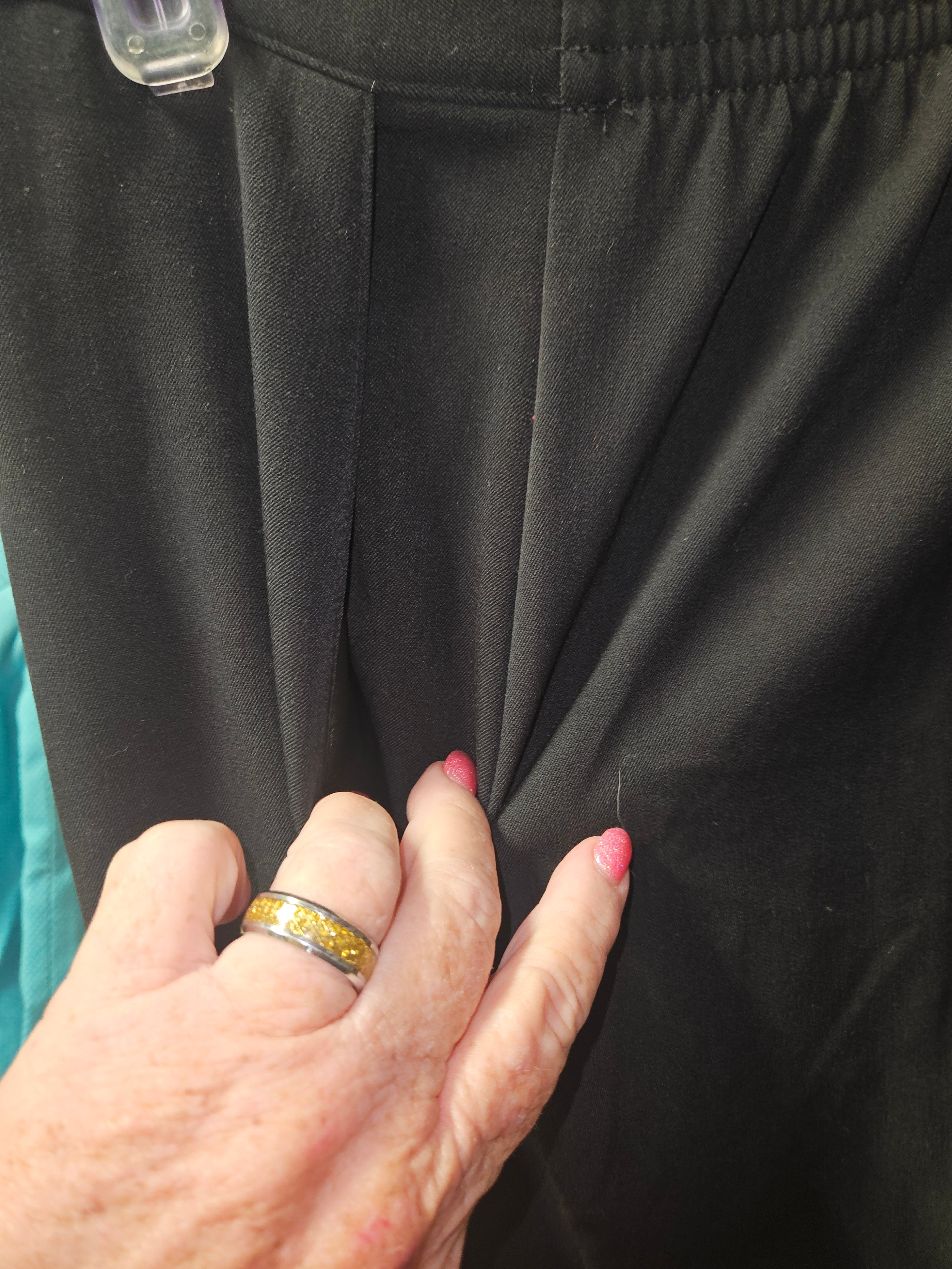 Alfred Dunner Black Pants Size 24W - Image 3