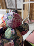 Floral Patchwork Teddy Bear Plush Toy - Image 1