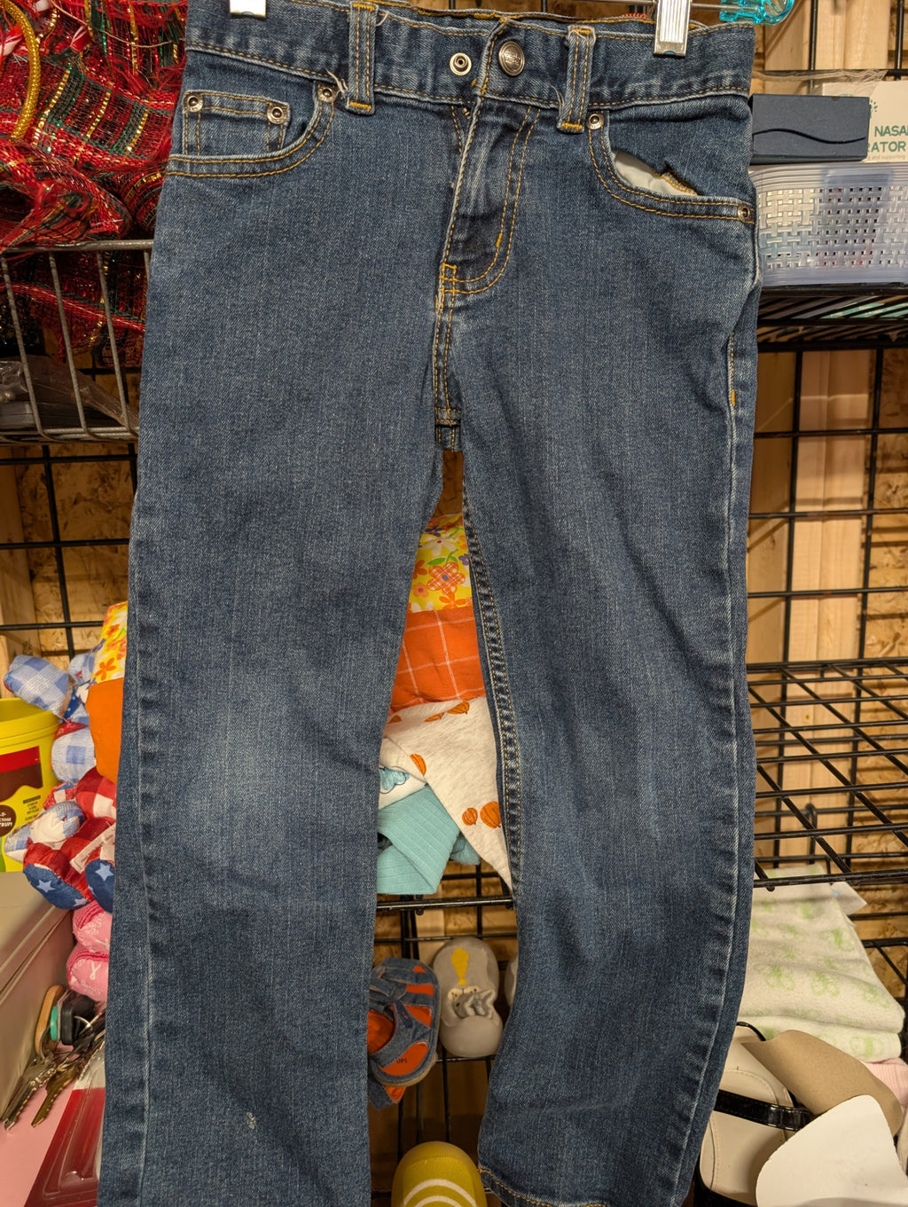 Children's Blue Denim Jeans - Image 1