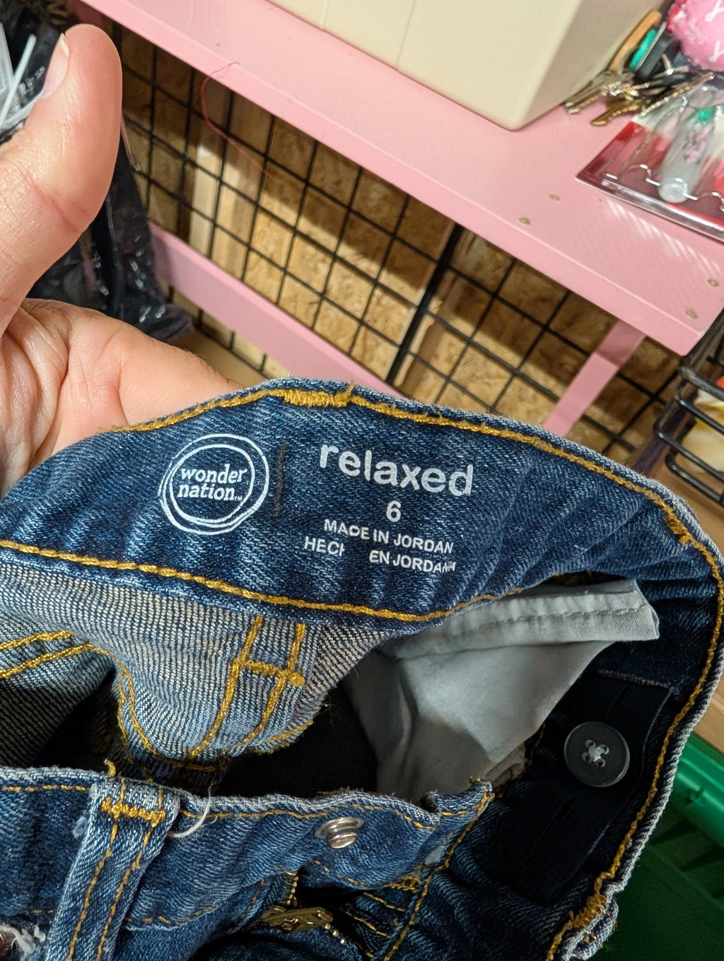 Children's Blue Denim Jeans - Image 4