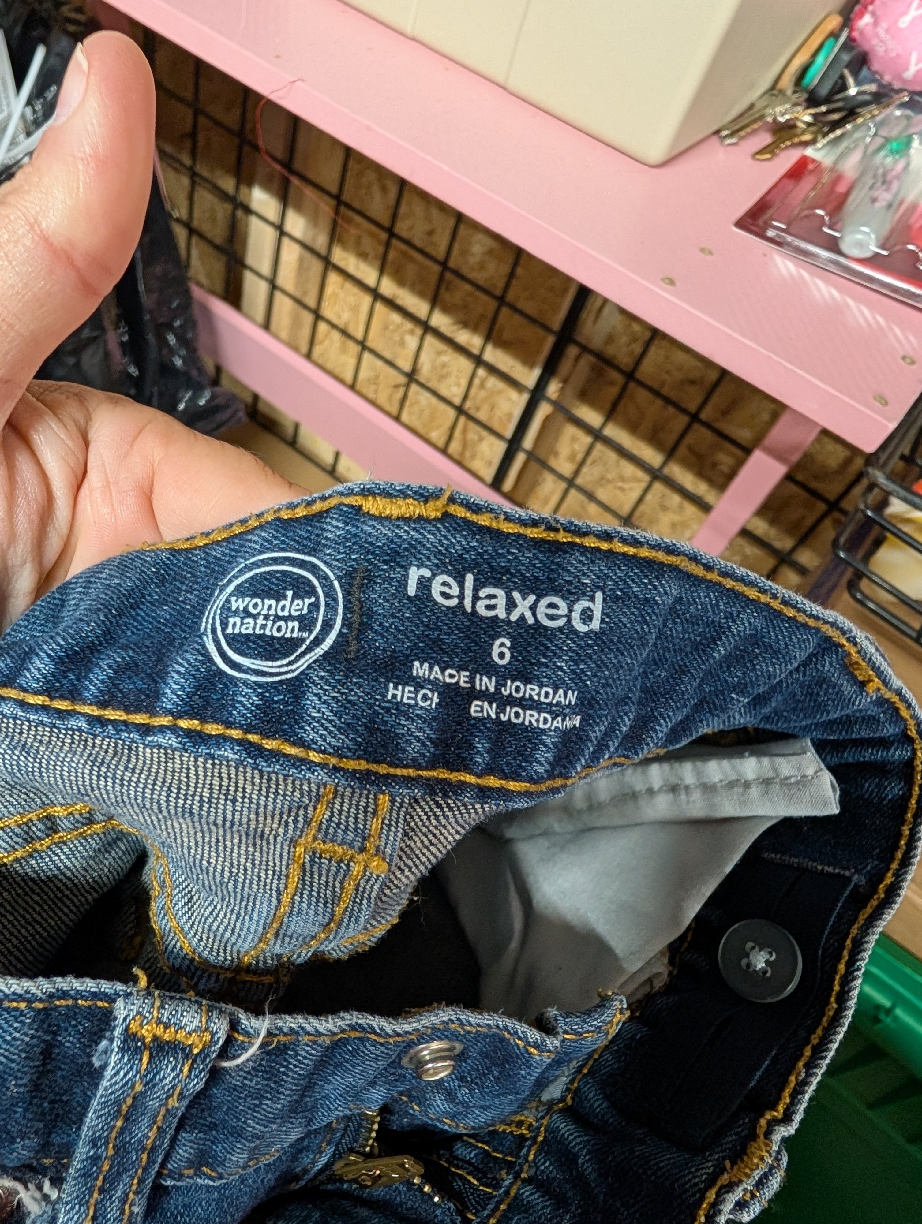 Children's Blue Denim Jeans - Image 4
