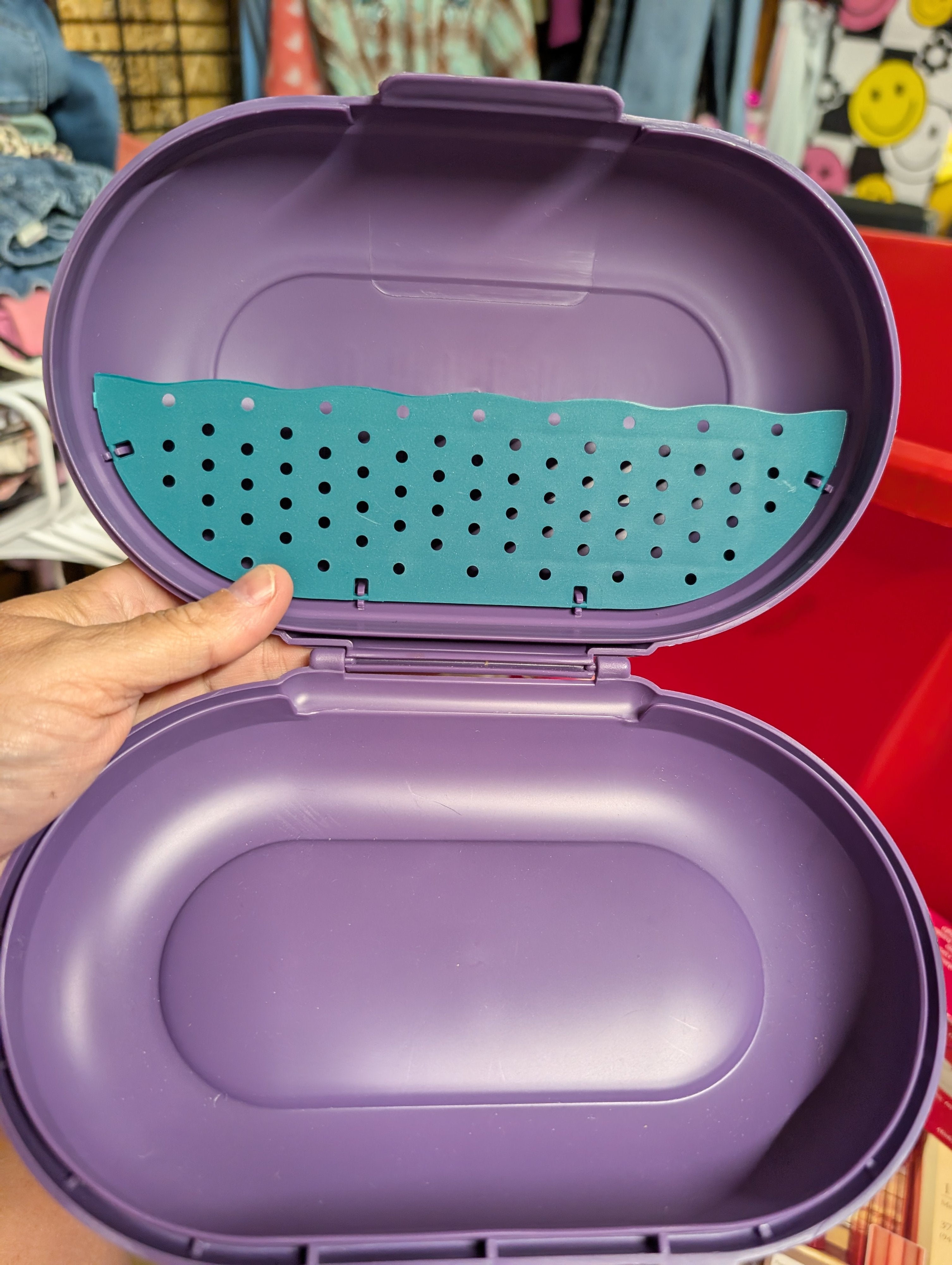 Contents Purple Storage Case with Ventilation - Image 2