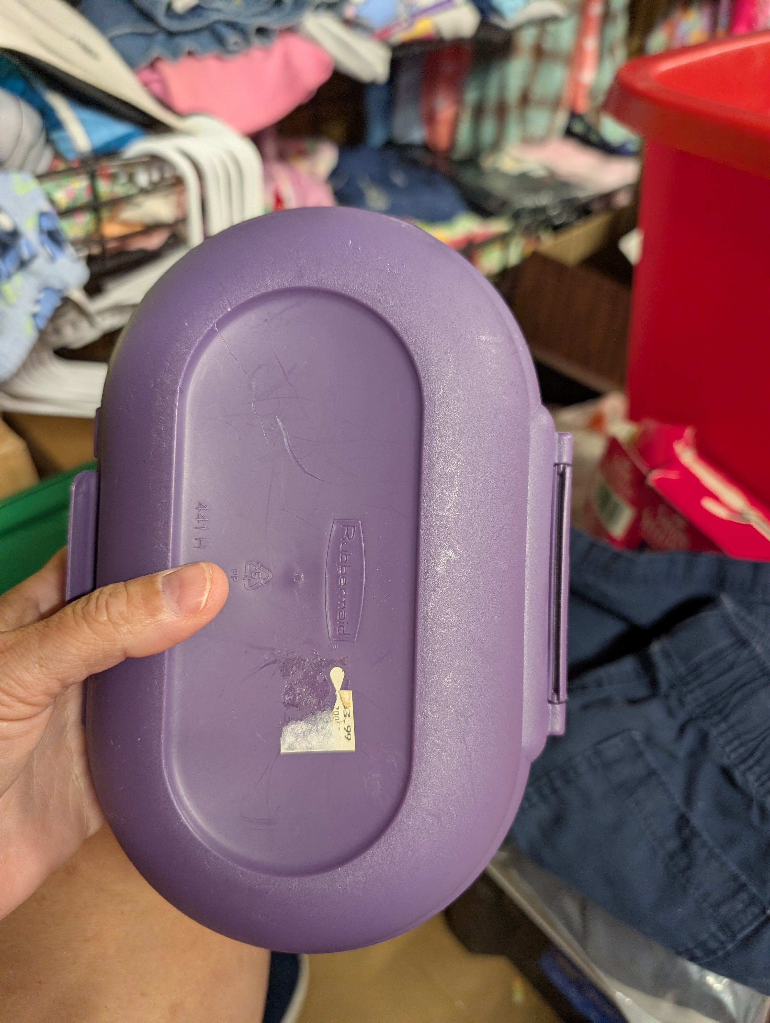 Contents Purple Storage Case with Ventilation - Image 3