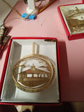 Nation's Treasures 24K Gold Plated Brass Ornament - Image 1