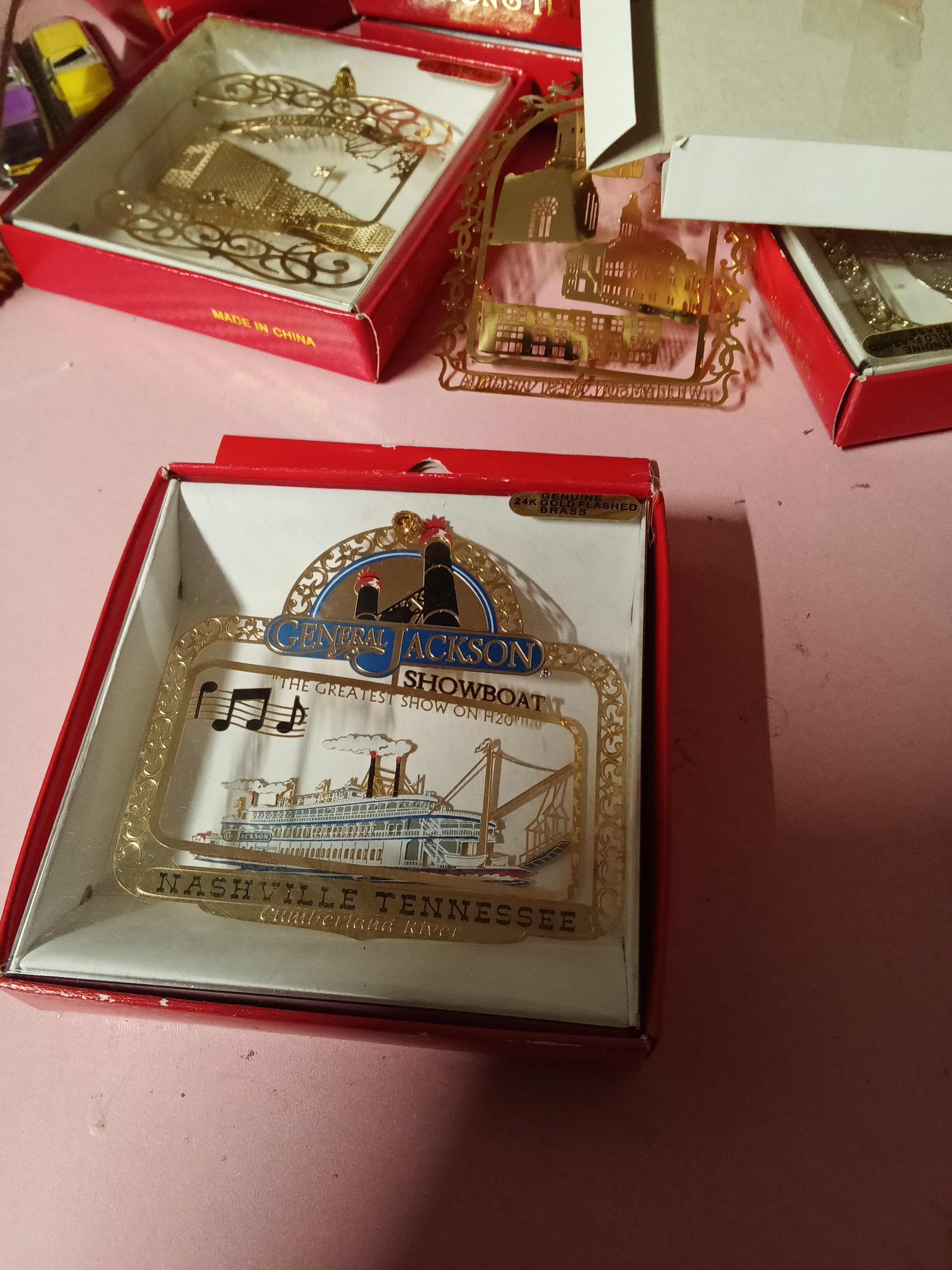 Nation's Treasures General Jackson Showboat Ornament - Image 1