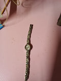 Geneva Women's Silver Tone Heart Link Watch - Image 1