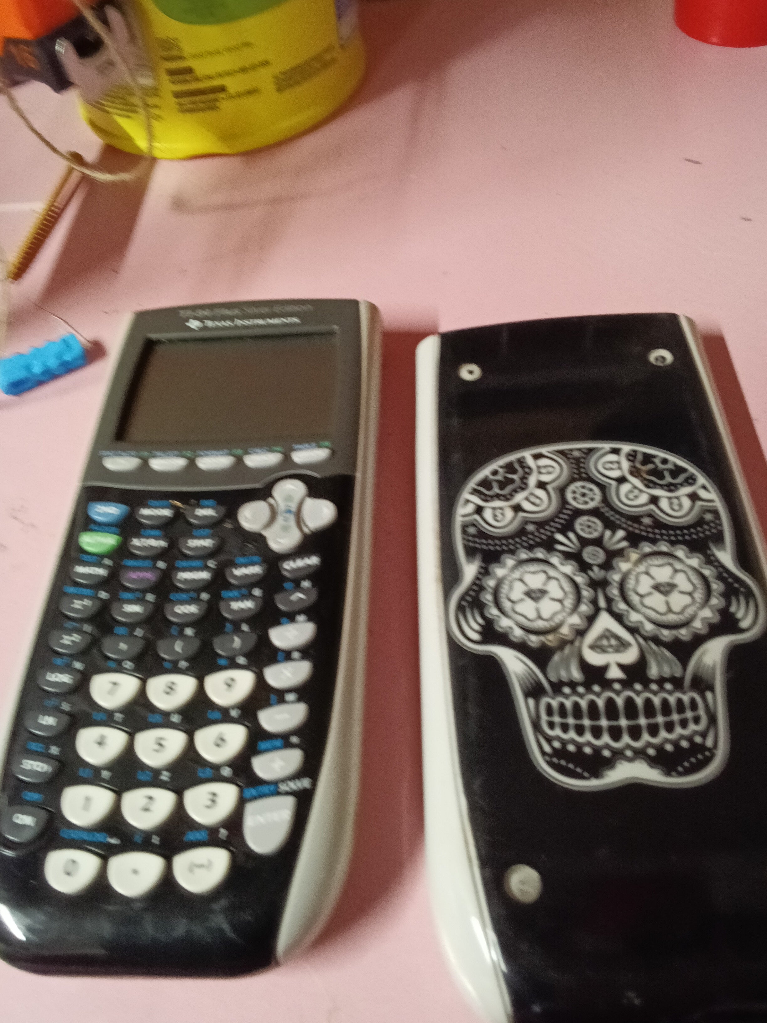 Texas Instruments TI-84 Plus Silver Edition Graphing Calculator with designer cover - Image 2
