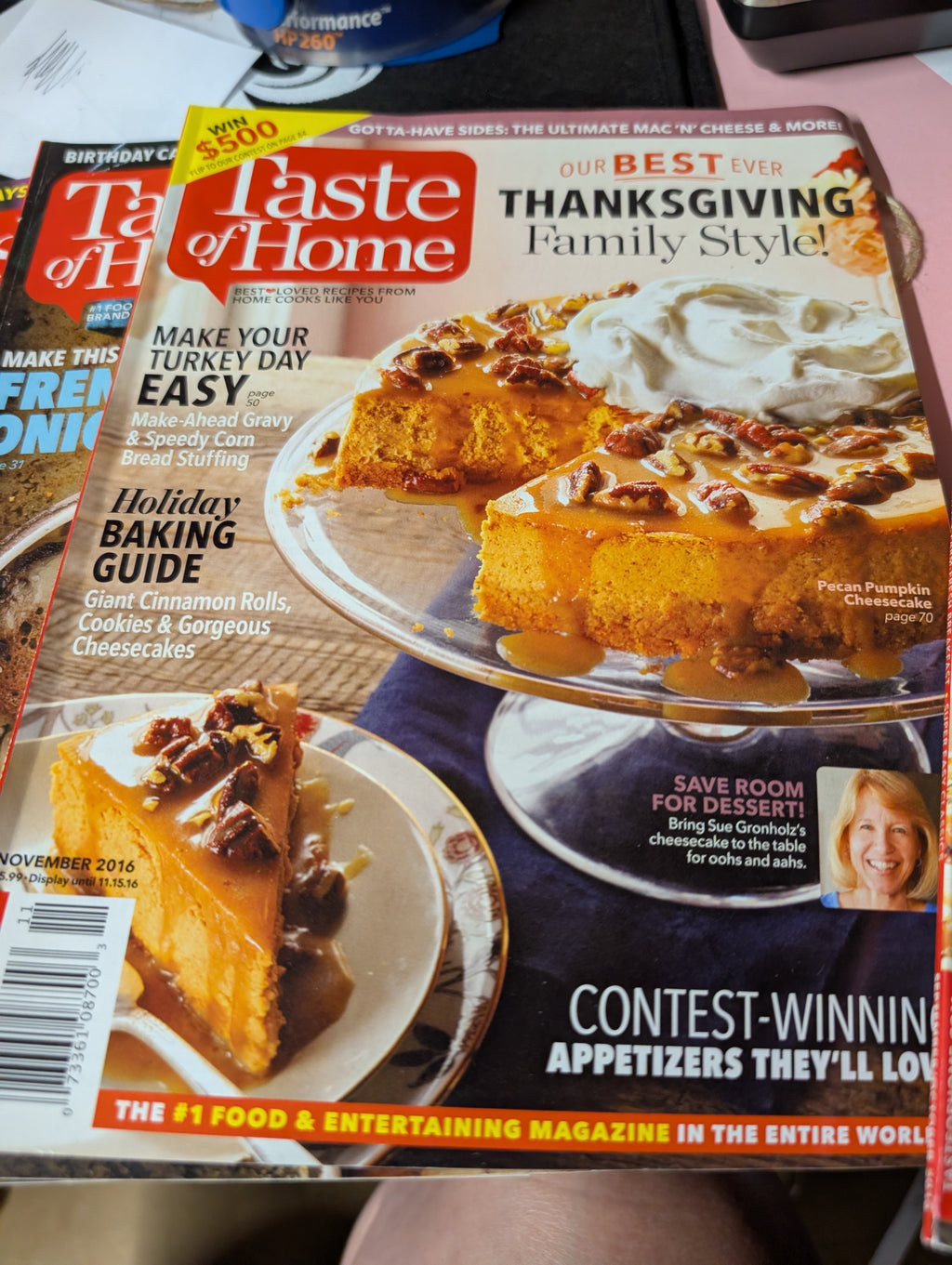 Taste of Home Magazine September 2023 Peach Blueberry Galette - Image 3