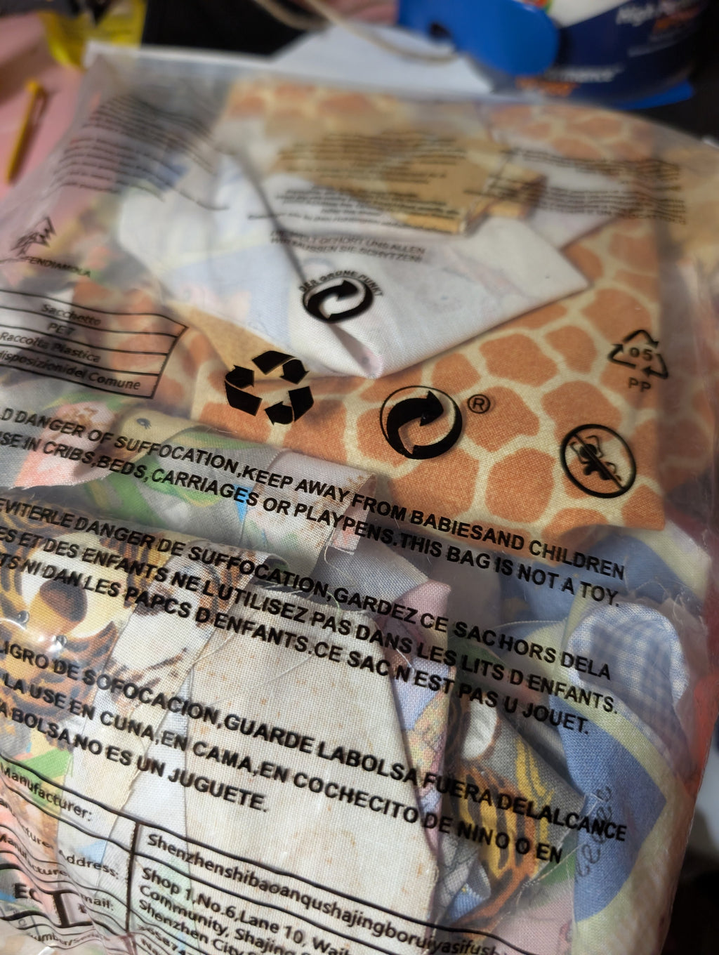 Animal Print Fabric Scraps for Quilting and Crafts - Image 2
