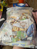 Animal Print Fabric Scraps for Quilting and Crafts - Image 1