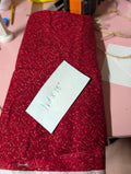 Red Quilting Fabric 1 Yard x 18 Inches - Image 1