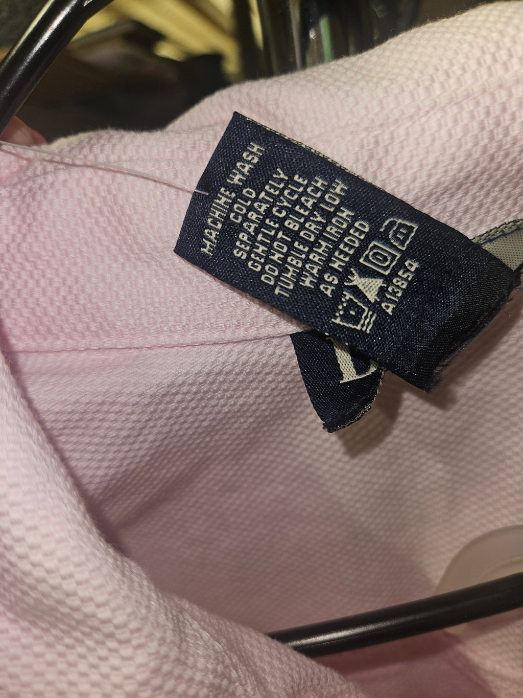Denim & Co. Pink Floral Embroidered 2-Piece Set Size XL - Image 3