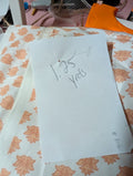 1.25 Yards Autumn Leaf Pattern Thick  Fabric - Image 1