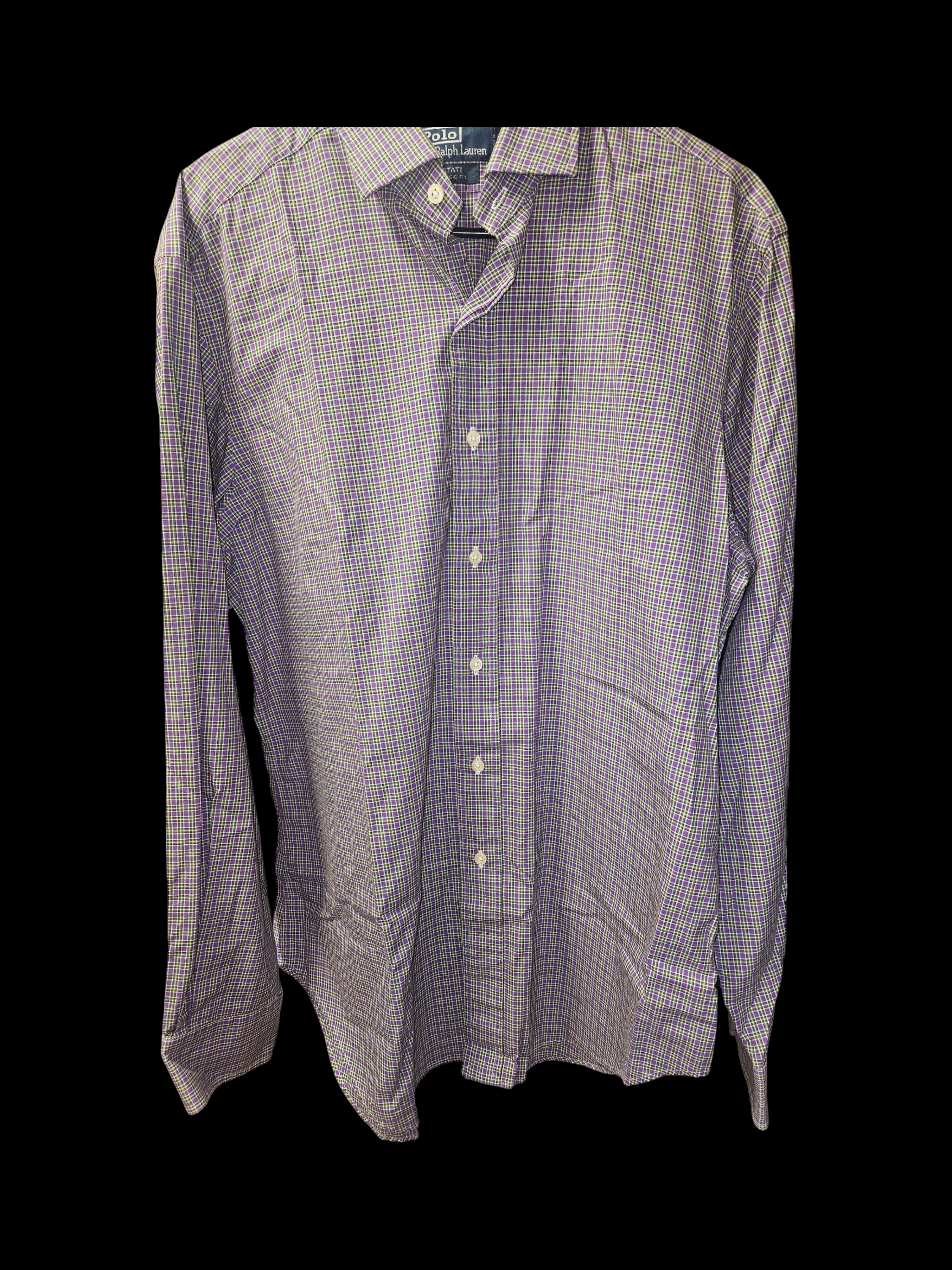 Polo Ralph Lauren Men's Plaid Long Sleeve Shirt Size Large - Image 1