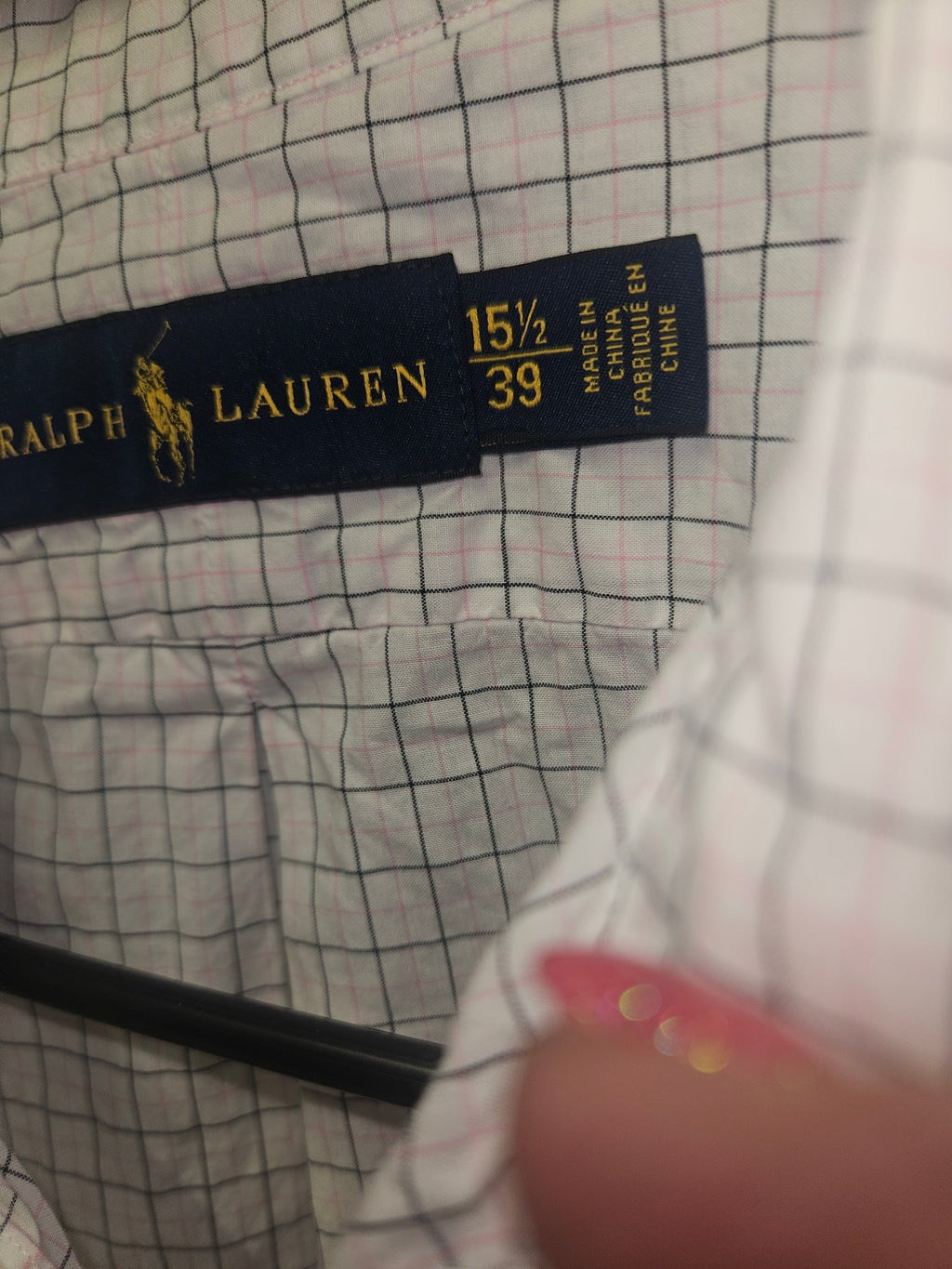 Ralph Lauren Men's Checkered Button-Up Shirt - Image 2