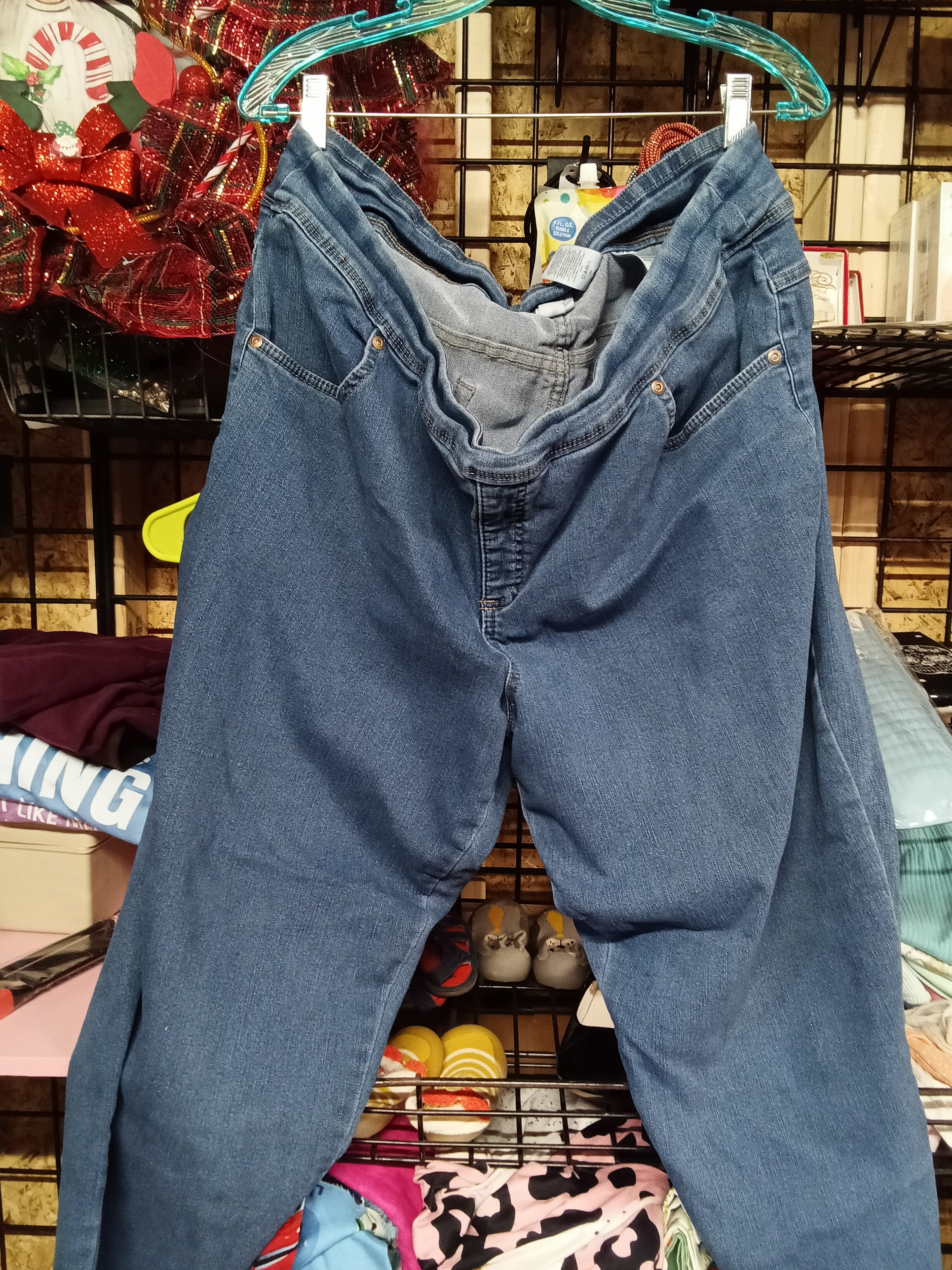 Denim Jeans for Women - Classic Blue - Image 2