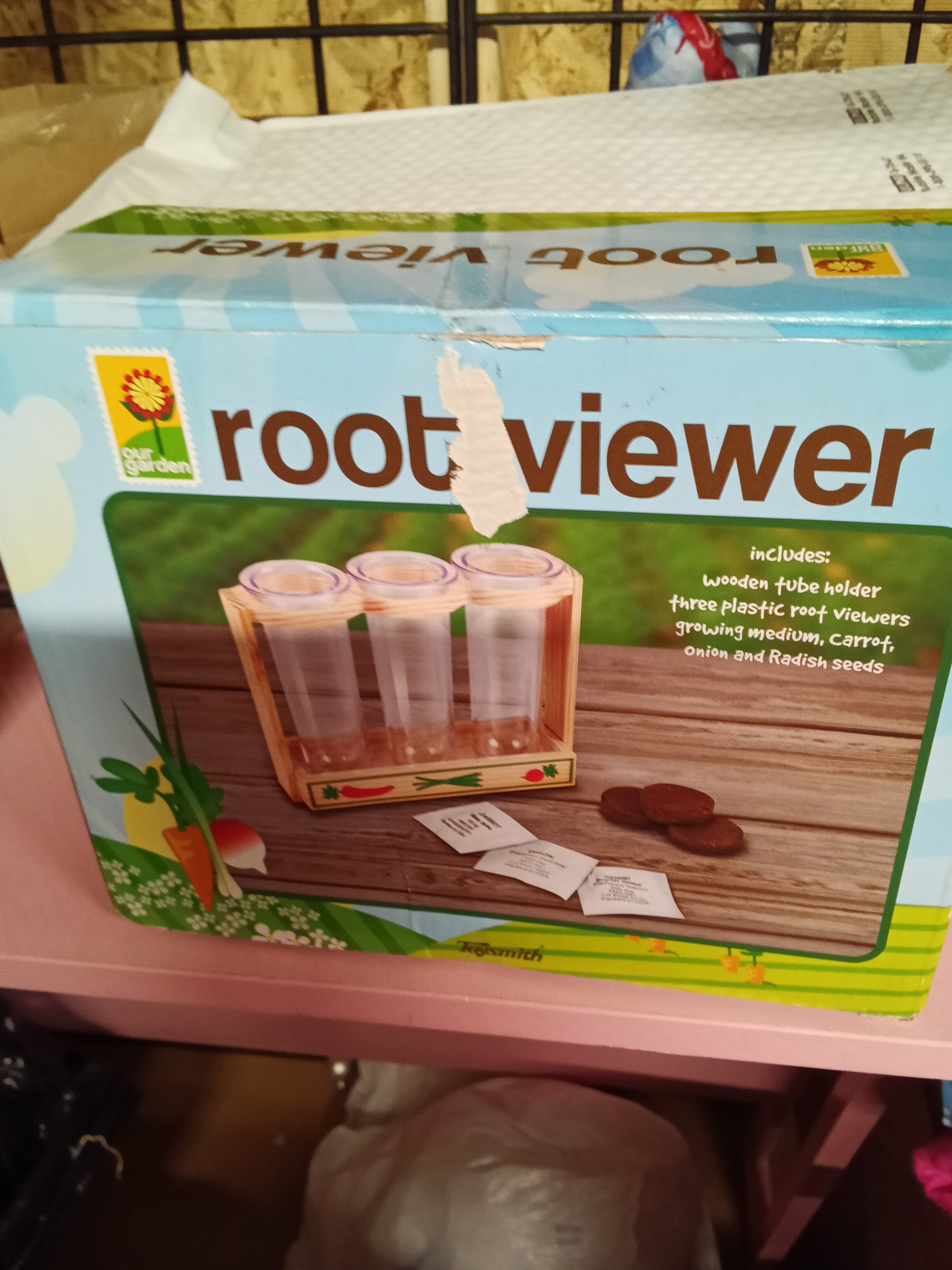 Our Garden Root Viewer Kit with Seeds and Wooden Holder - Image 2