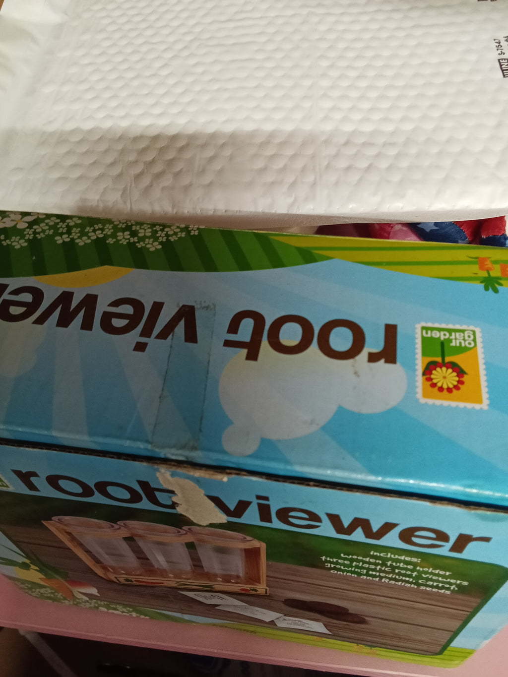 Our Garden Root Viewer Kit with Seeds and Wooden Holder - Image 3