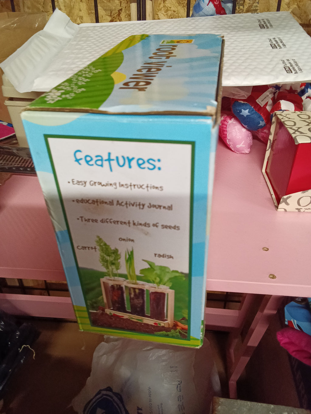 Our Garden Root Viewer Kit with Seeds and Wooden Holder - Image 4