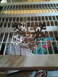 Metal Snowflake Decorative Bowl - Image 1