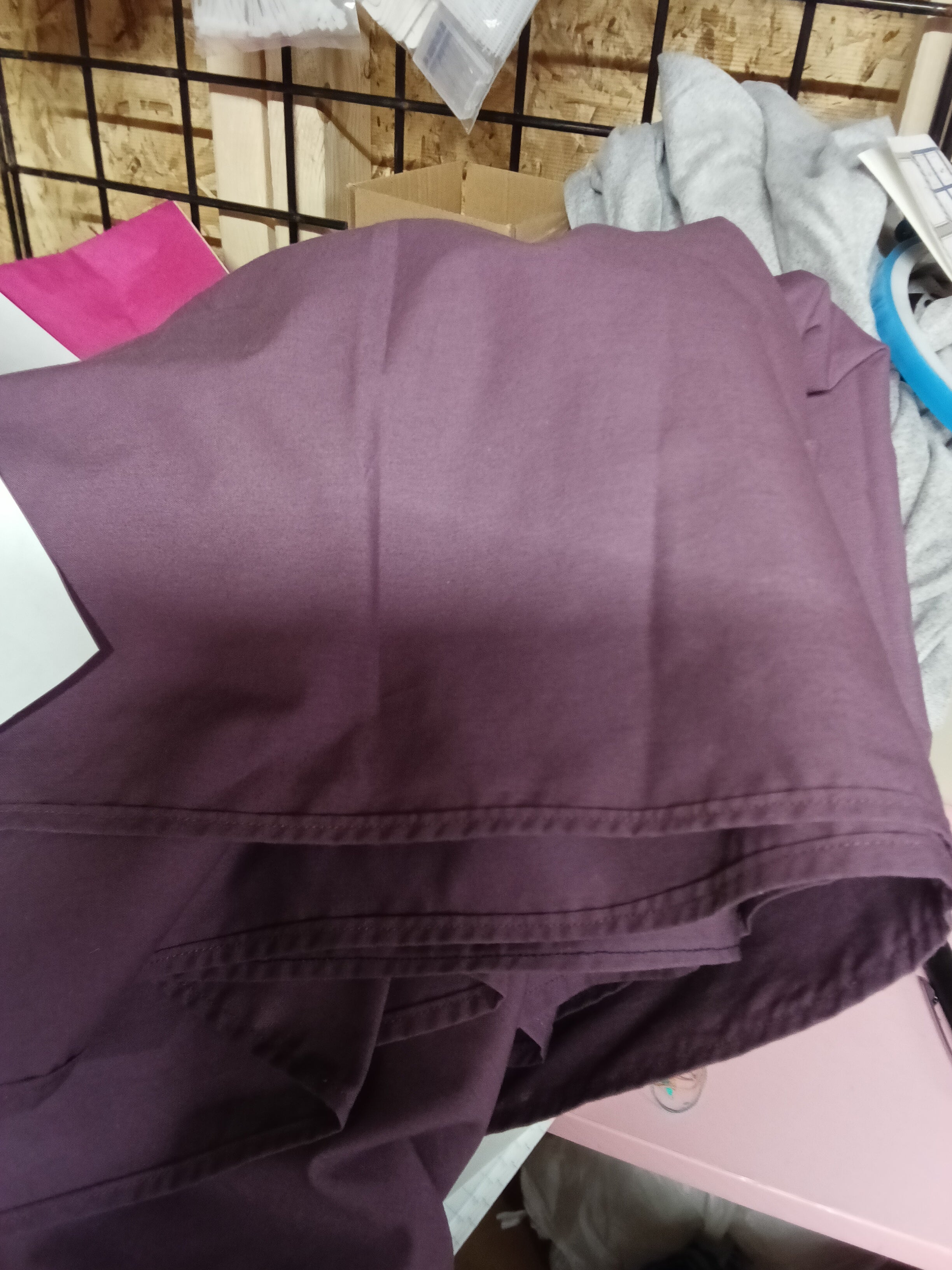Purple Fabric Material 9 Yards x 32 Inches - Image 3