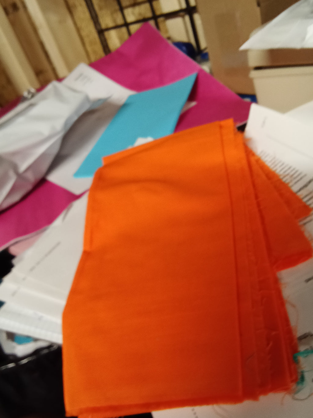 Orange Quilting Fabric Bundle - Image 2