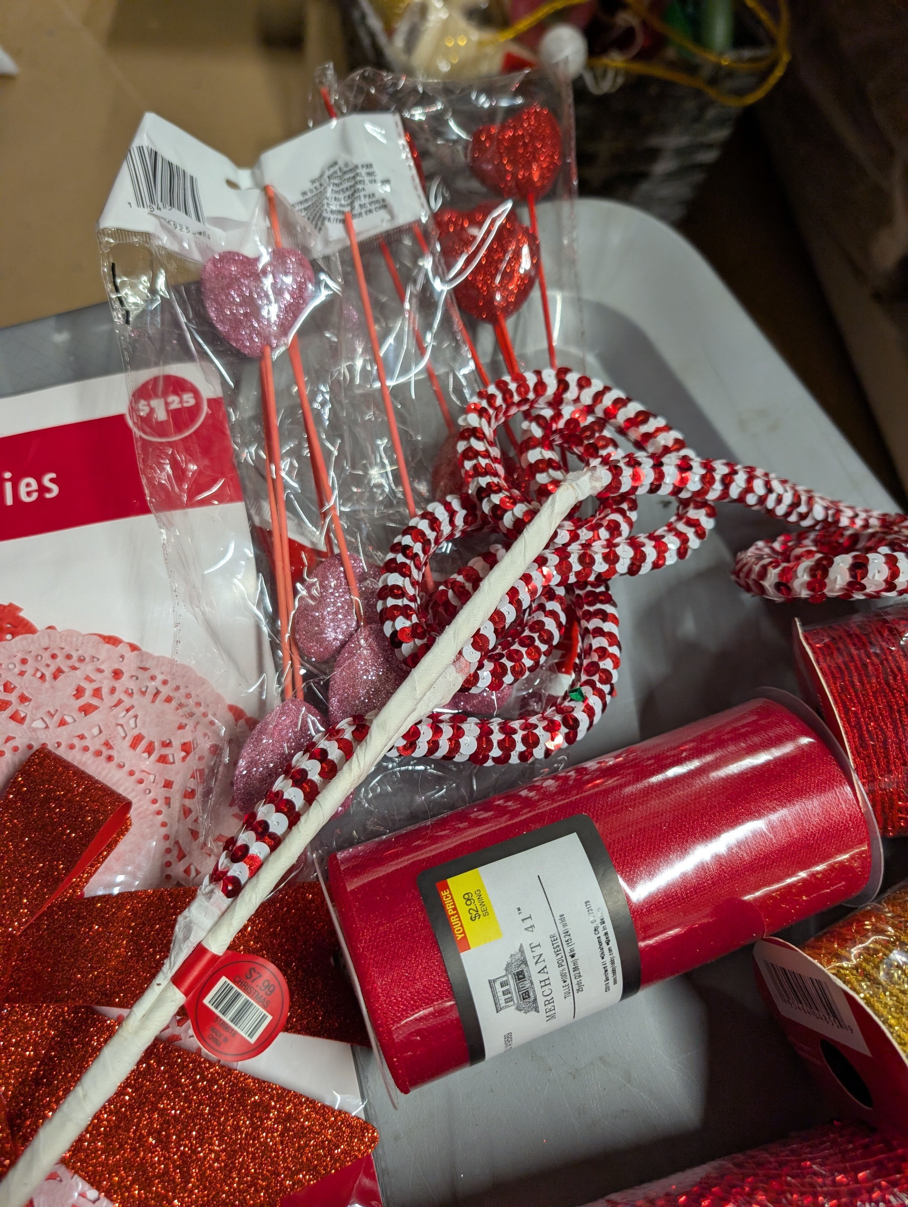 Valentine's craft lot - Image 7