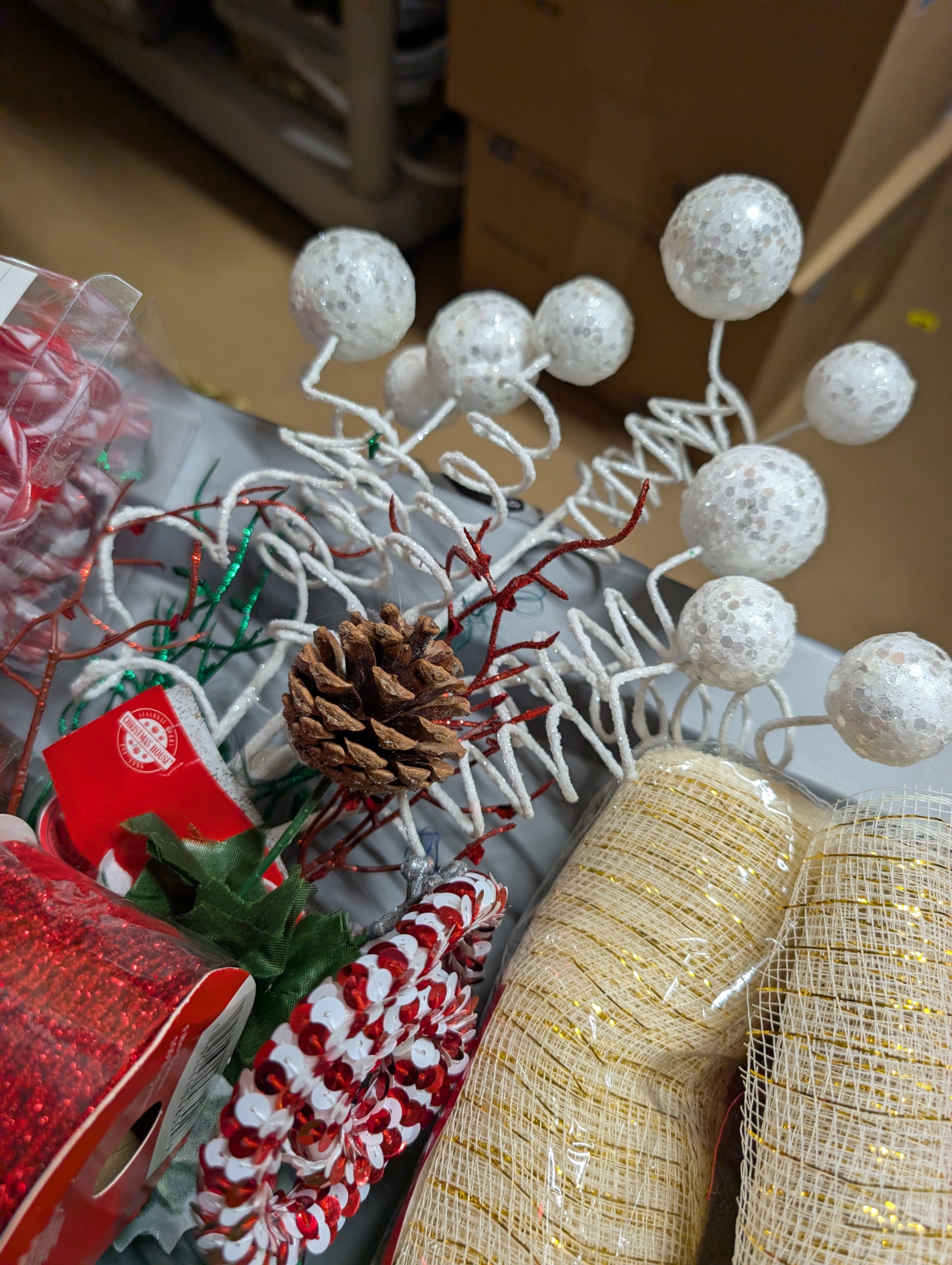 Christmas craft lot - Image 1