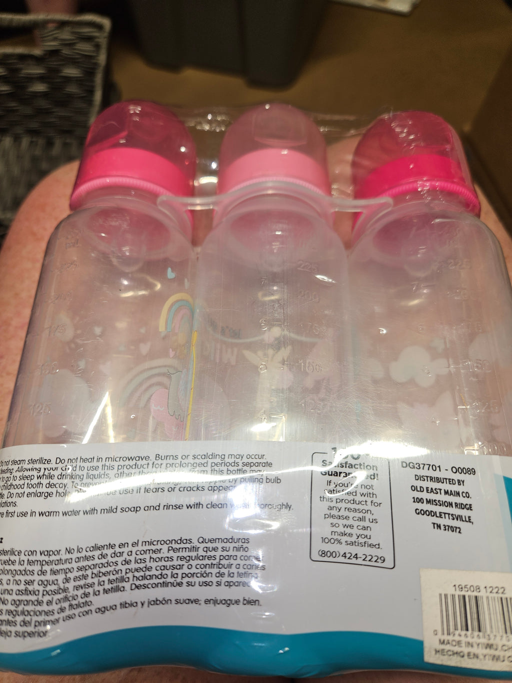 Gentle Steps 9oz Nurser Bottles 3 Pack BPA Free - Image 2