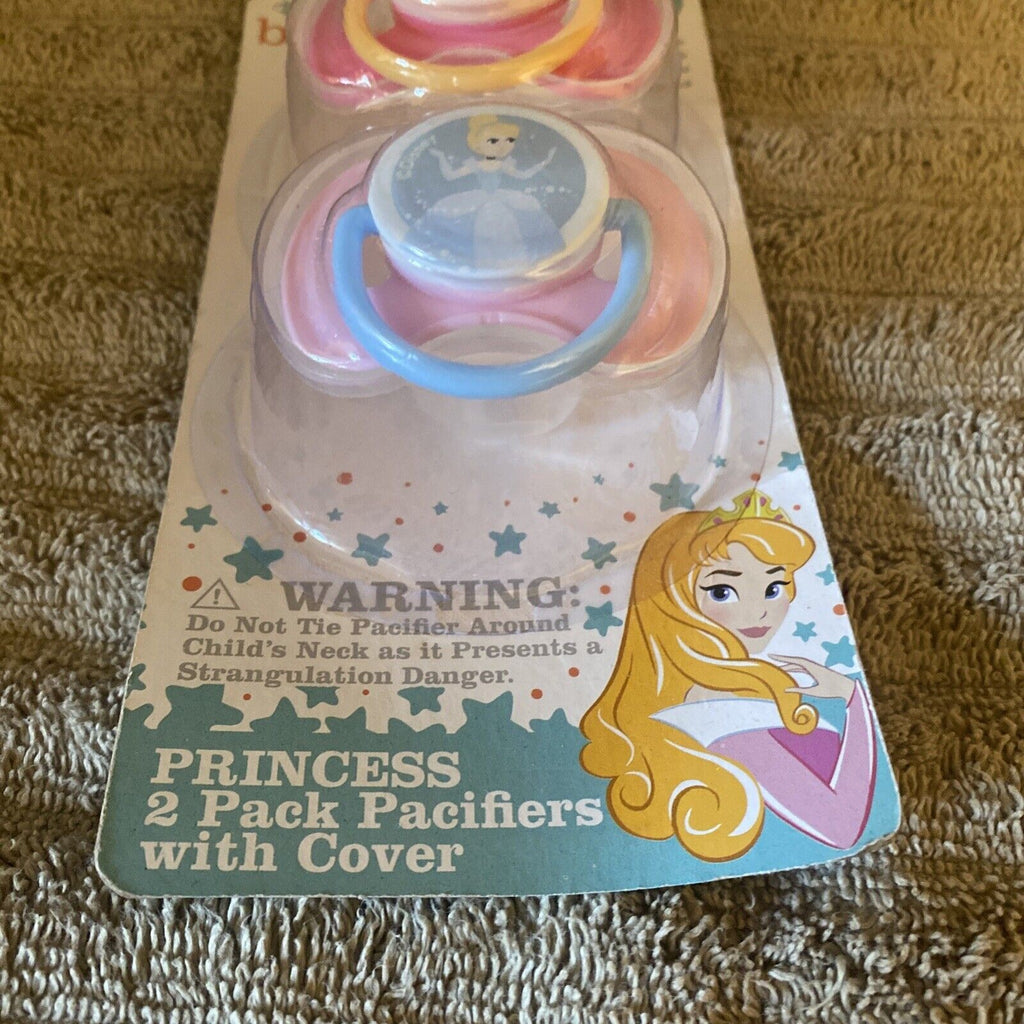 Disney Princess Baby Infant Pacifier Binky Soother Cinderella Aurora Pink - New - Image 4