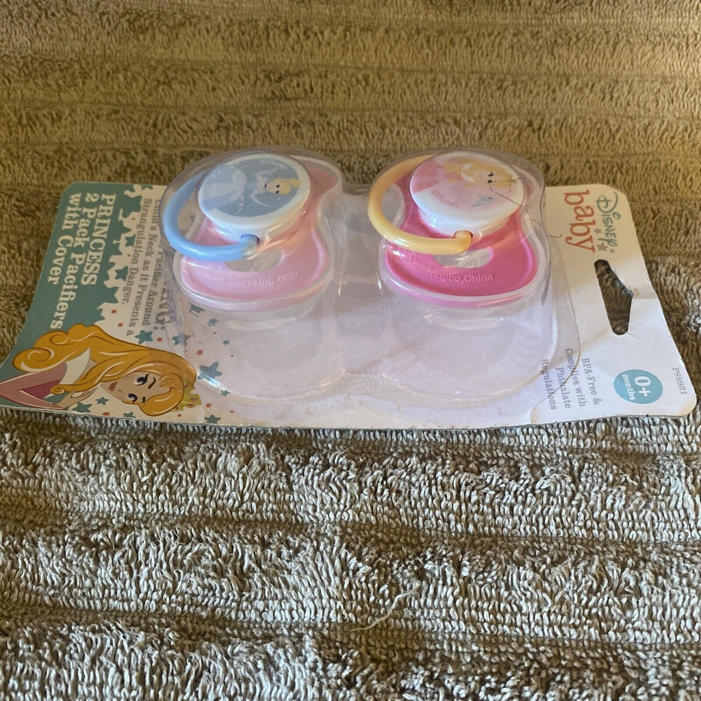 Disney Princess Baby Infant Pacifier Binky Soother Cinderella Aurora Pink - New - Image 3