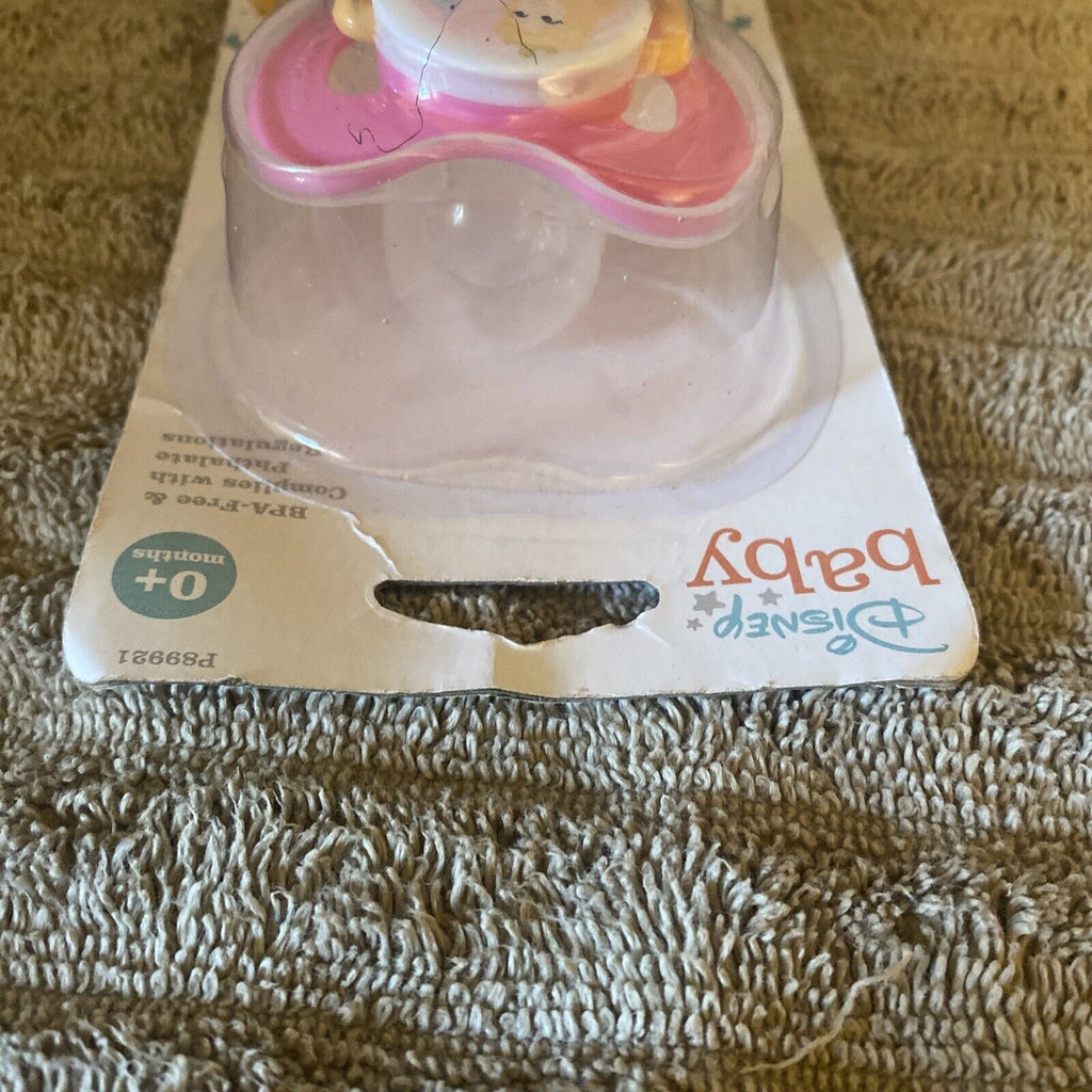 Disney Princess Baby Infant Pacifier Binky Soother Cinderella Aurora Pink - New - Image 2