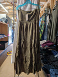 Women's Smocked Olive Green Dress - Image 1