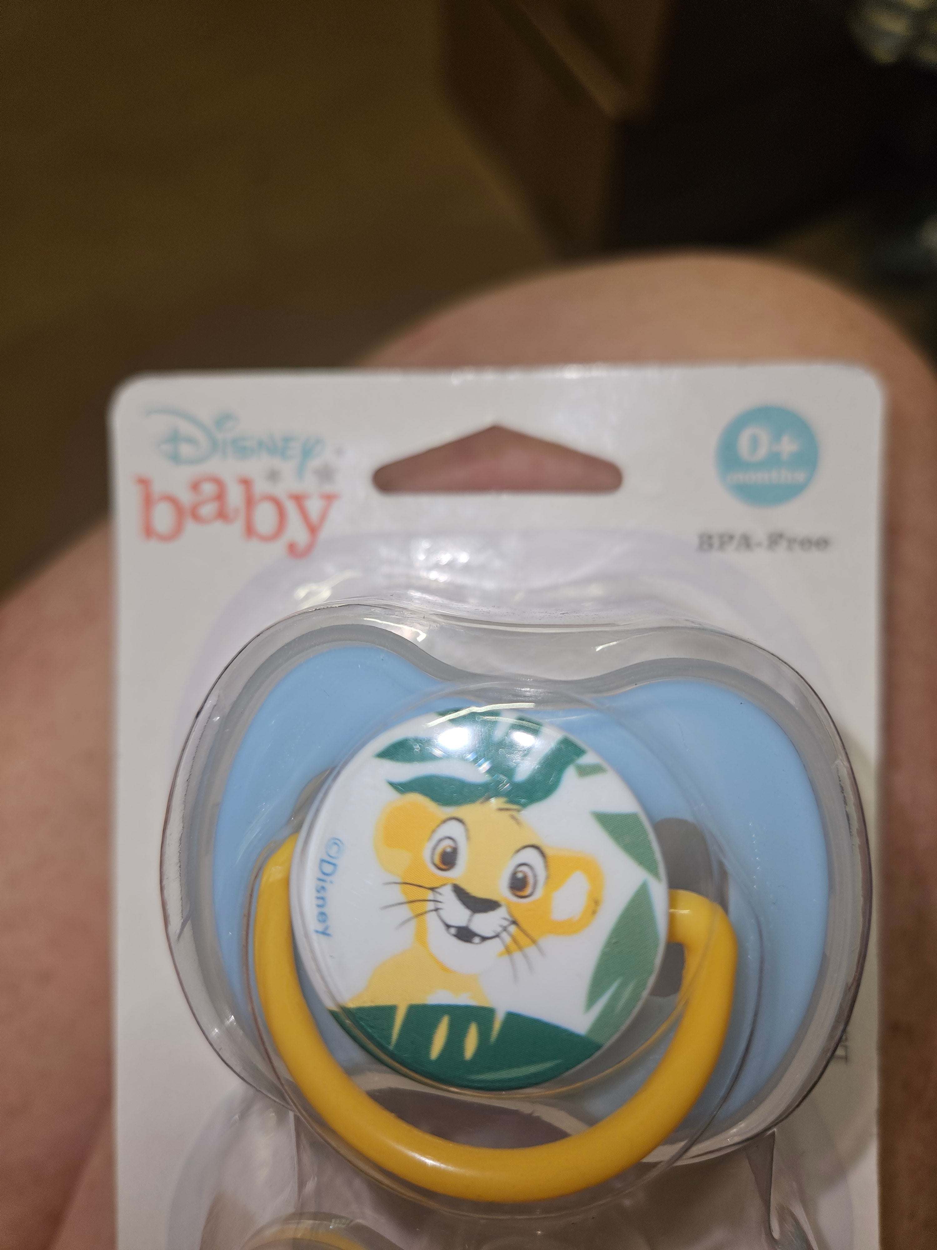 Disney Baby Lion King 2-pack Pacifiers W/cover  in Box - Image 3