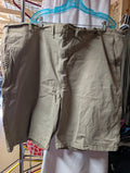 Men's Khaki Shorts 48 Regular Cotton Blend - Image 2