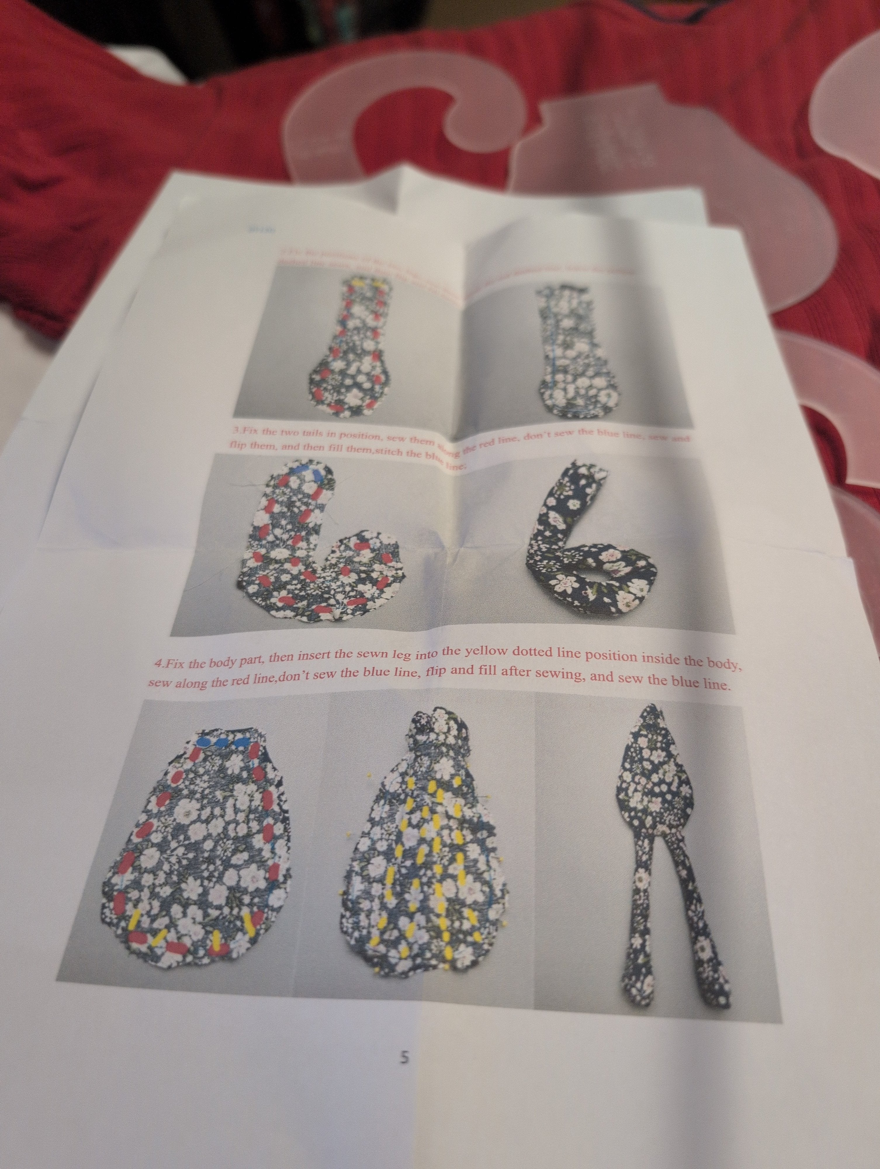 Sewing Pattern Template Set for Quilting and Crafting - Image 3
