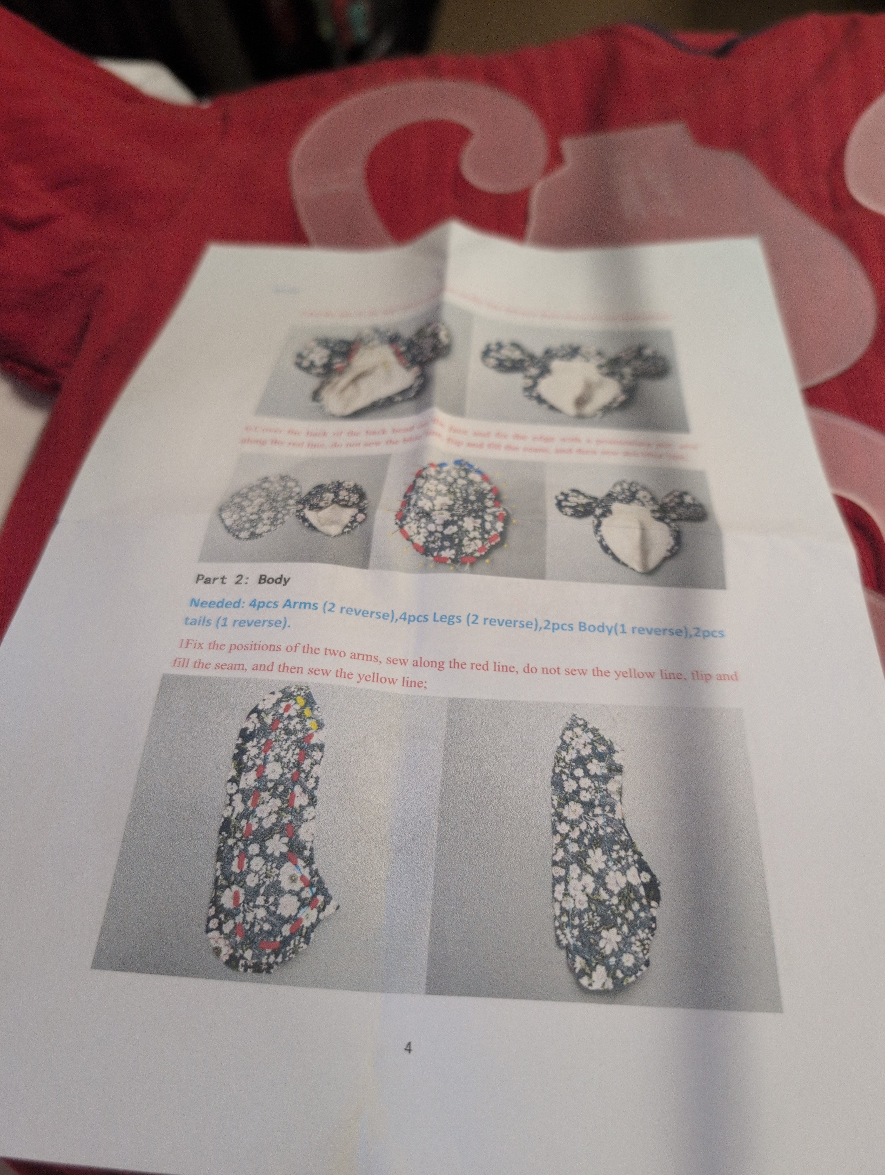 Sewing Pattern Template Set for Quilting and Crafting - Image 4